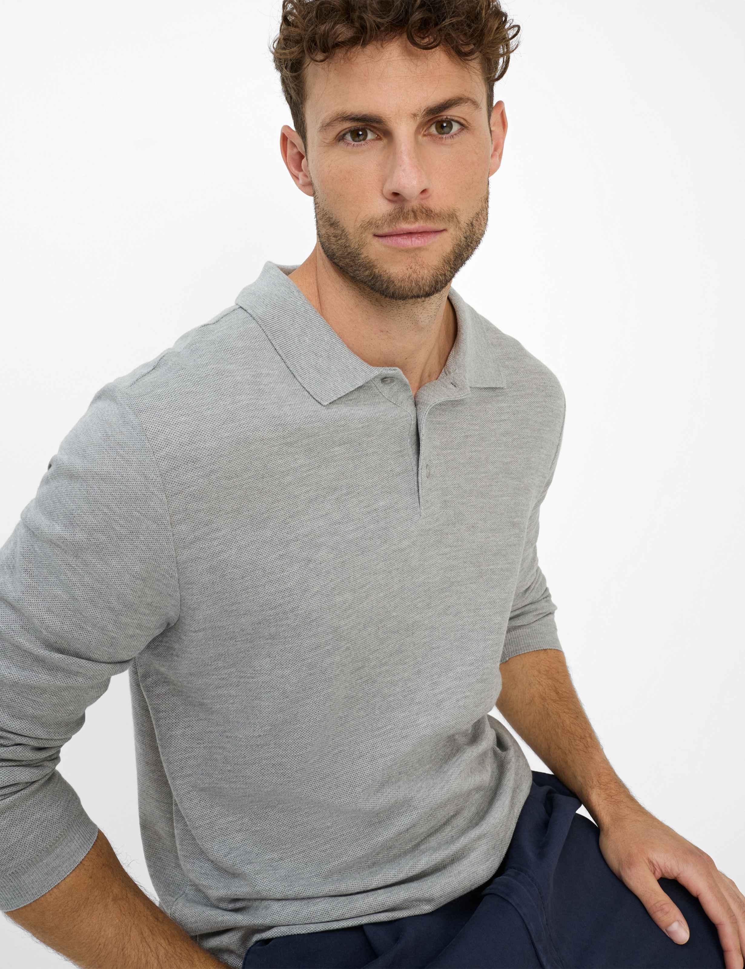 Homme Style PAROS Gris Clair  Détail 1