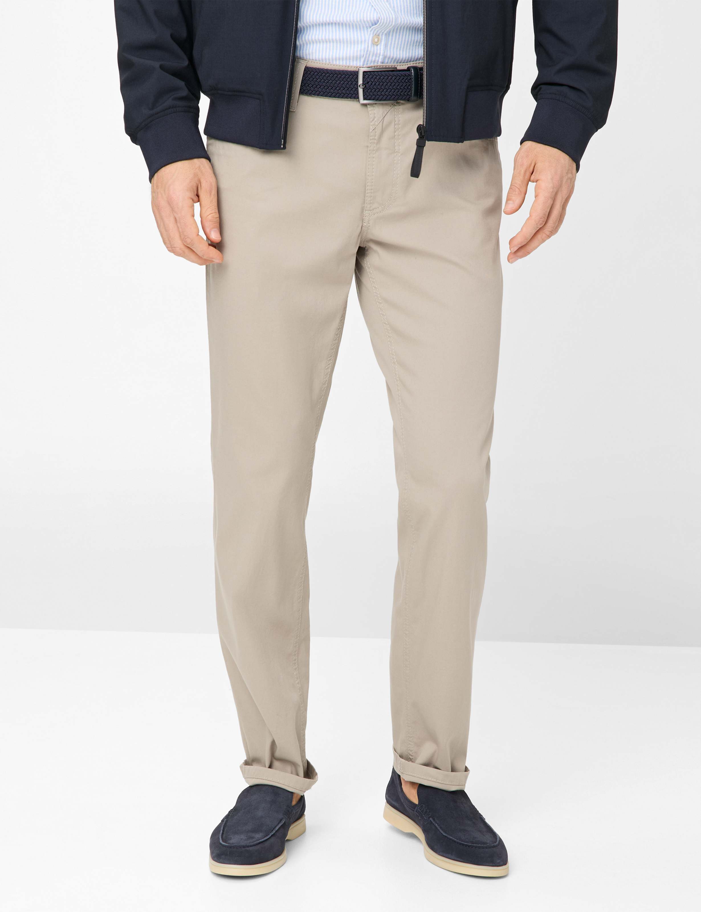 Men Style LUKE Beige Regular Fit Model Front