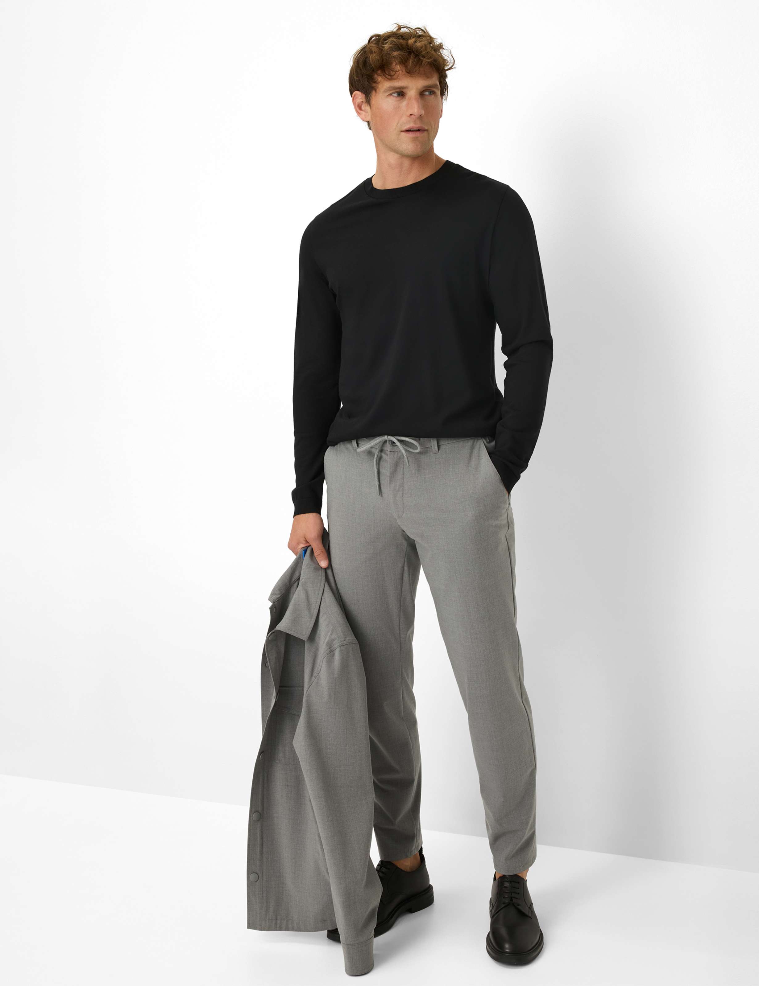 Herren Style TIMON Schwarz  Model Outfit