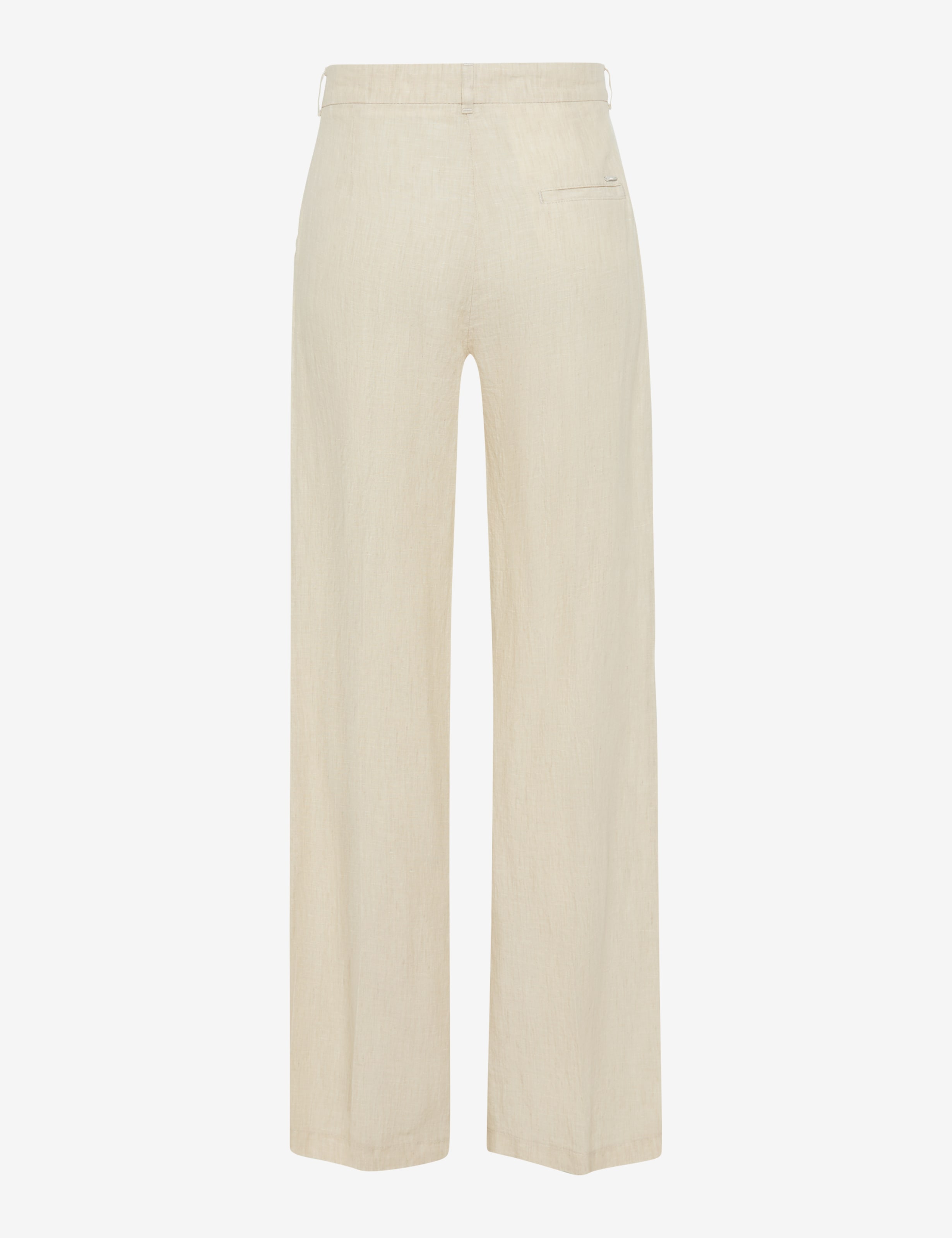 Women Style MAINE Light Beige Wide Leg Stand-alone rear view