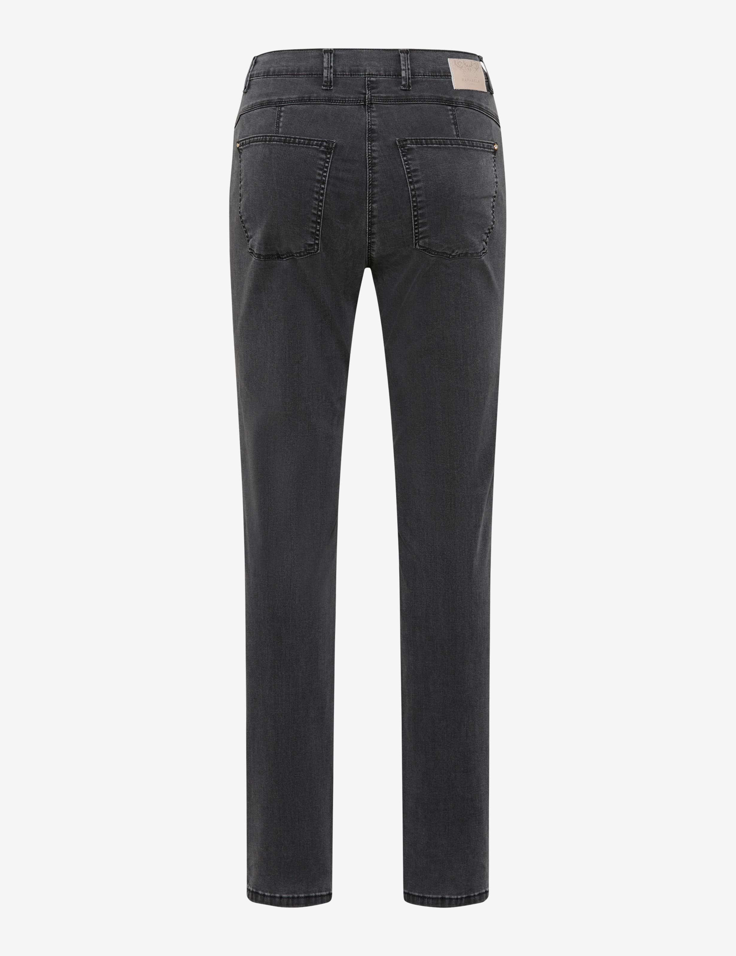 Damen Style LUCA Denim Dunkelgrau - Anthrazit Super Slim Fit Freisteller Rueck