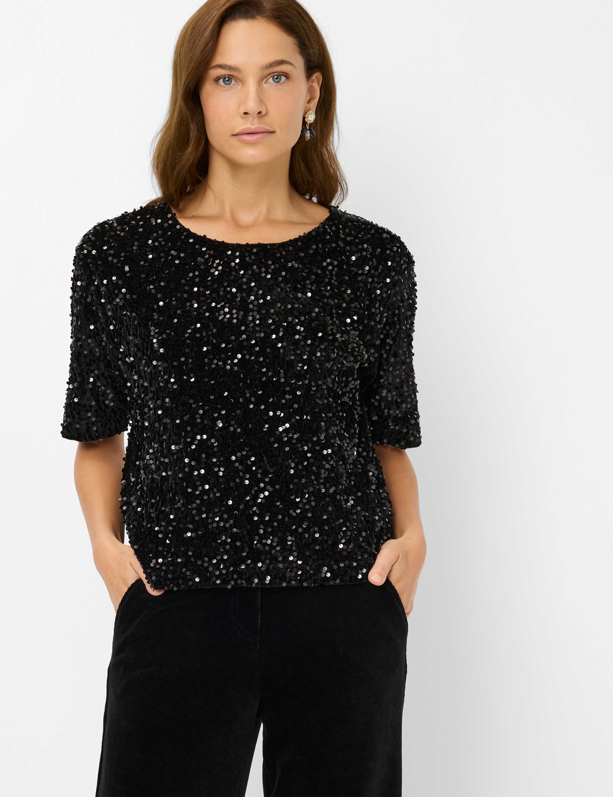 Schwarz, Damen, Style CARA S, MODEL_FRONT_ISHOP