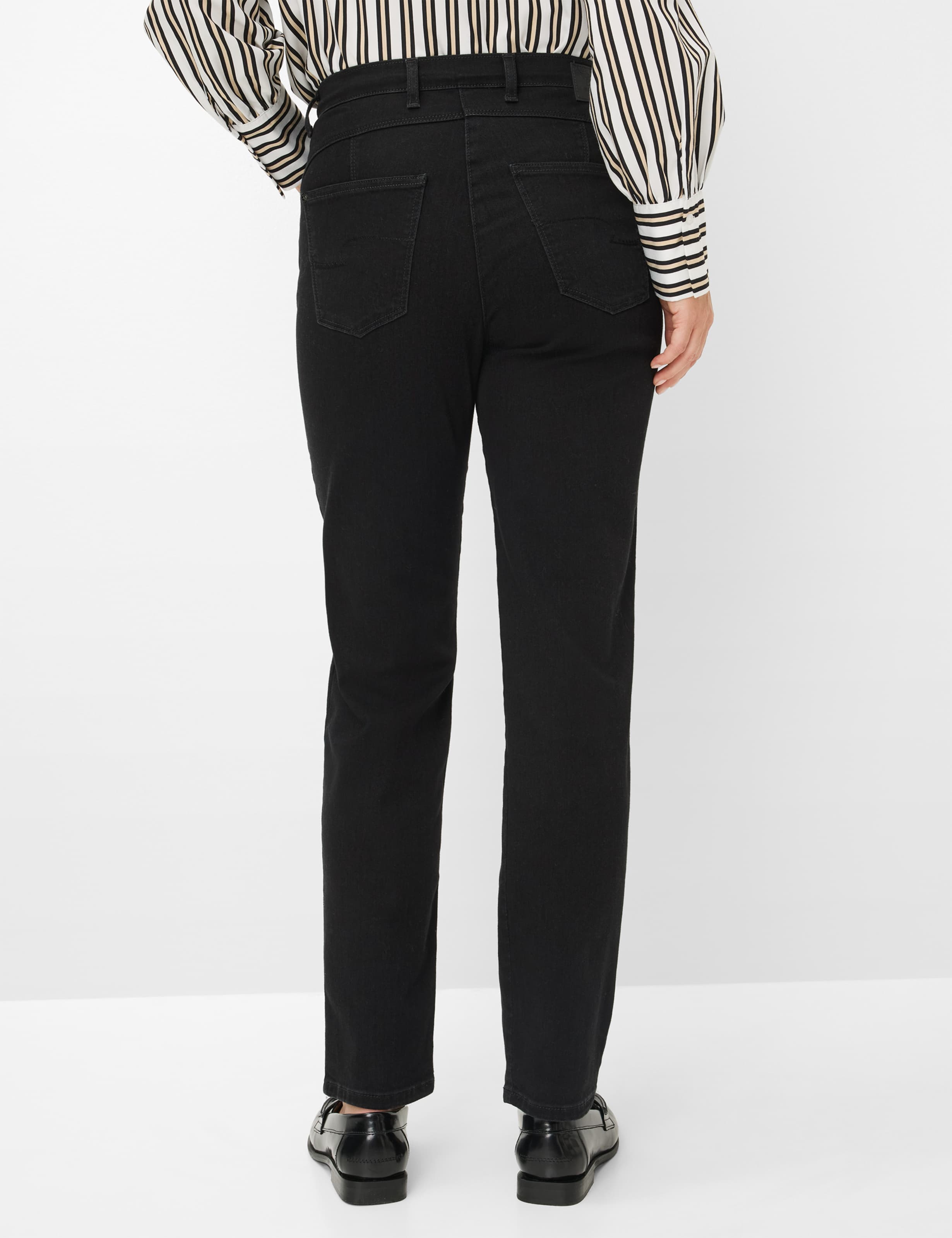 Thumbnail - Raphaela by Brax Damen Five-Pocket-Hose Style CAREN NEW BLACK, denim schwarz, Gr. 52