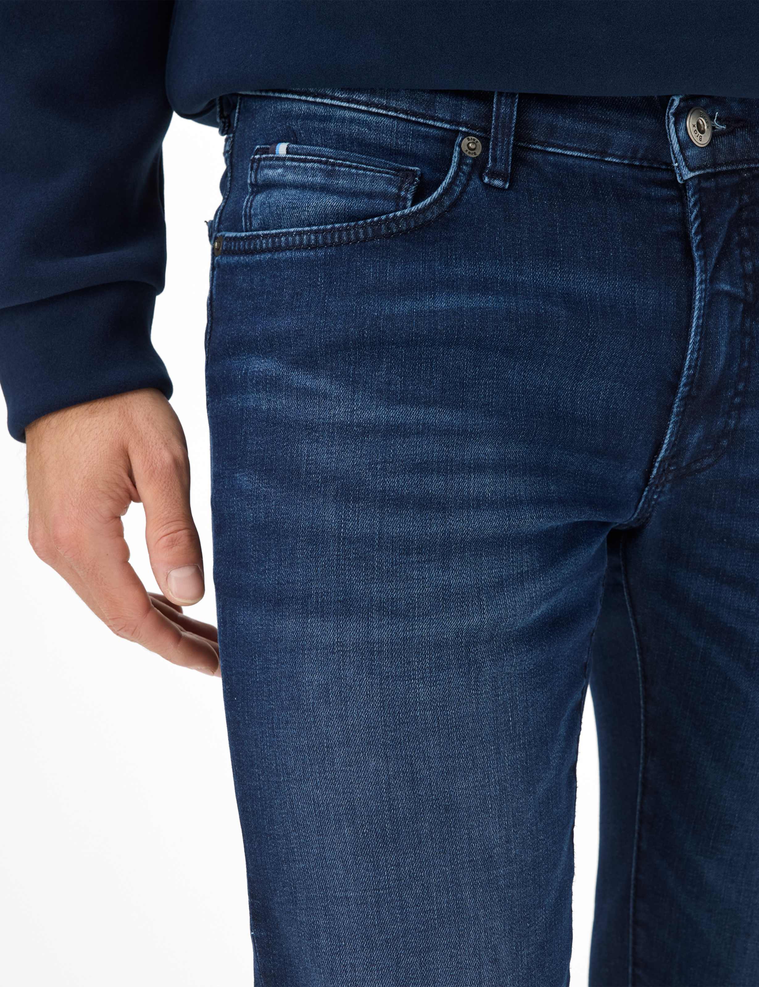 Herren Style CHUCK Denim Blau Modern Fit Detail 2