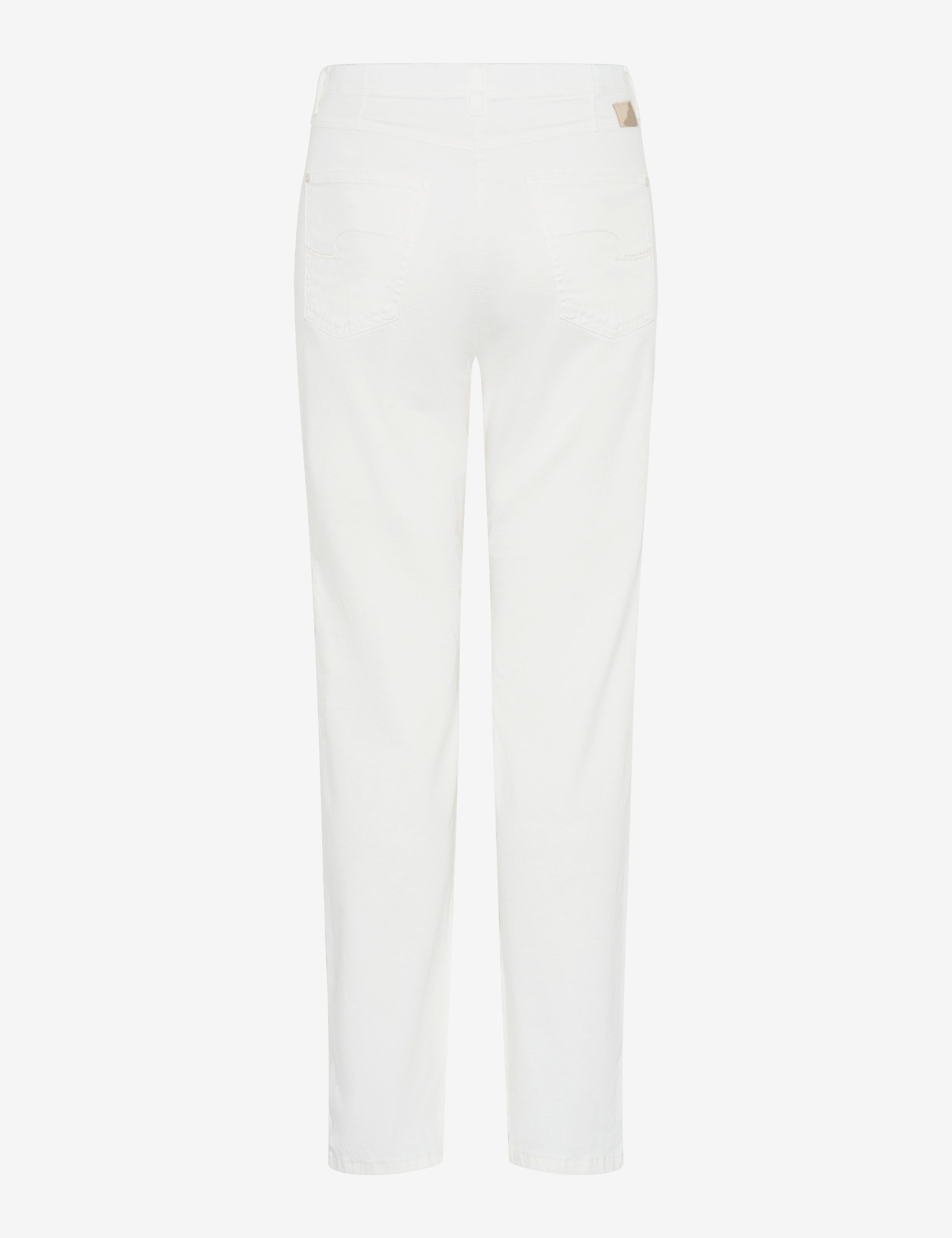 Femme Style LAURA NEW Blanc Crème Super Slim Fit Détourage arrière