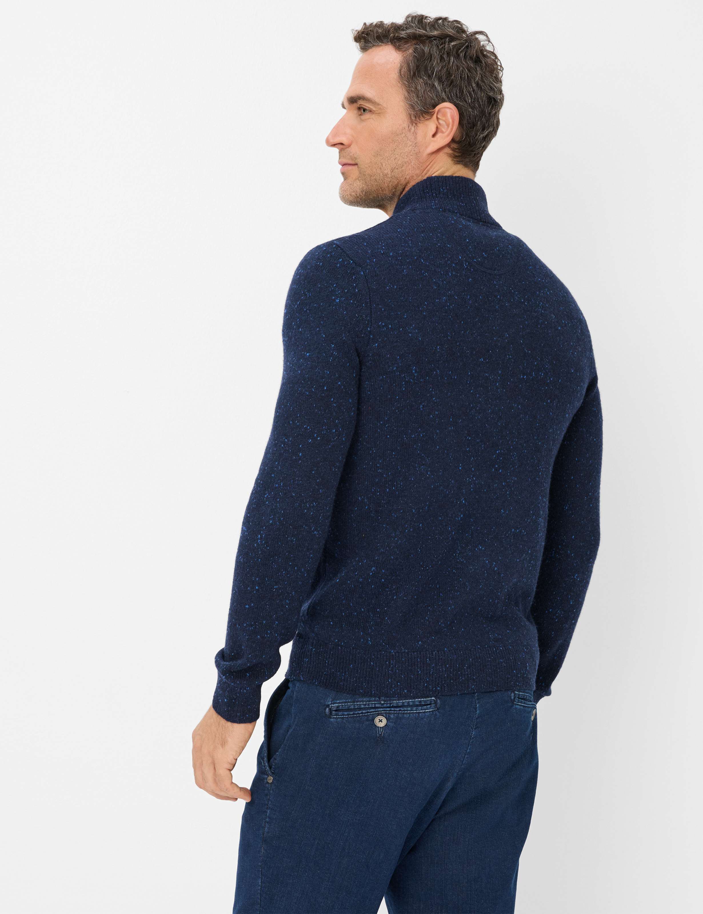 Homme Style STEFFEN Bleu Foncé  Dos mannequin