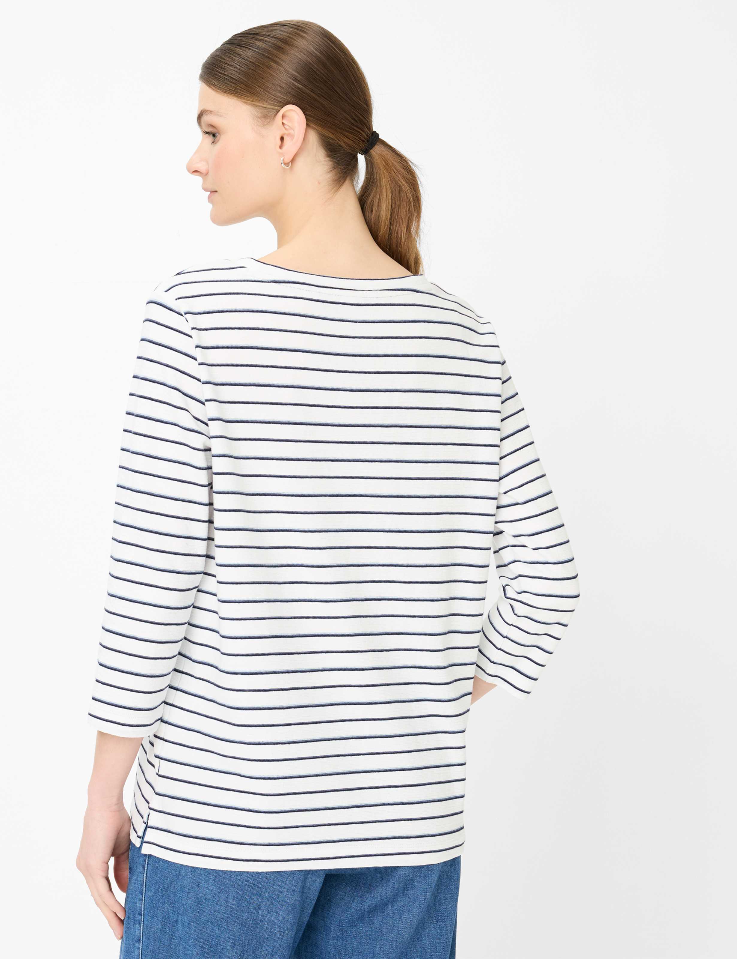 Thumbnail - Brax Damen Shirt Style BONNIE navy, dunkelblau, Gr. 42