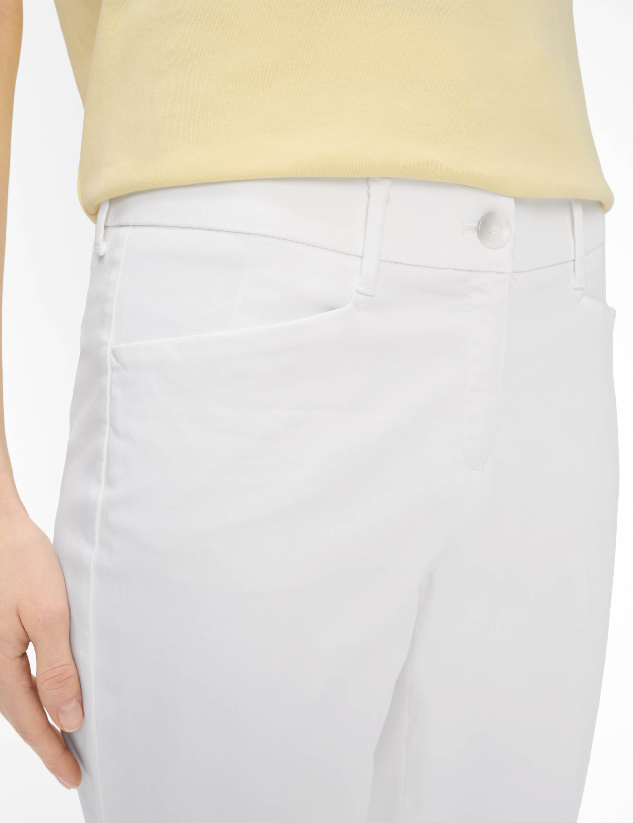 Damen Style MARA S Weiß Regular Fit Detail 2