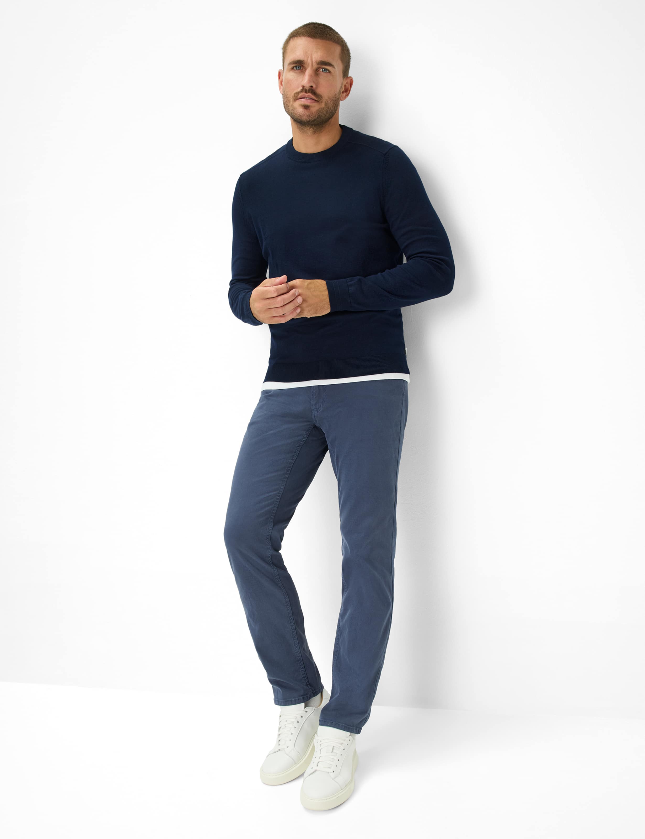 Herren Style RICK Blau  Model Outfit