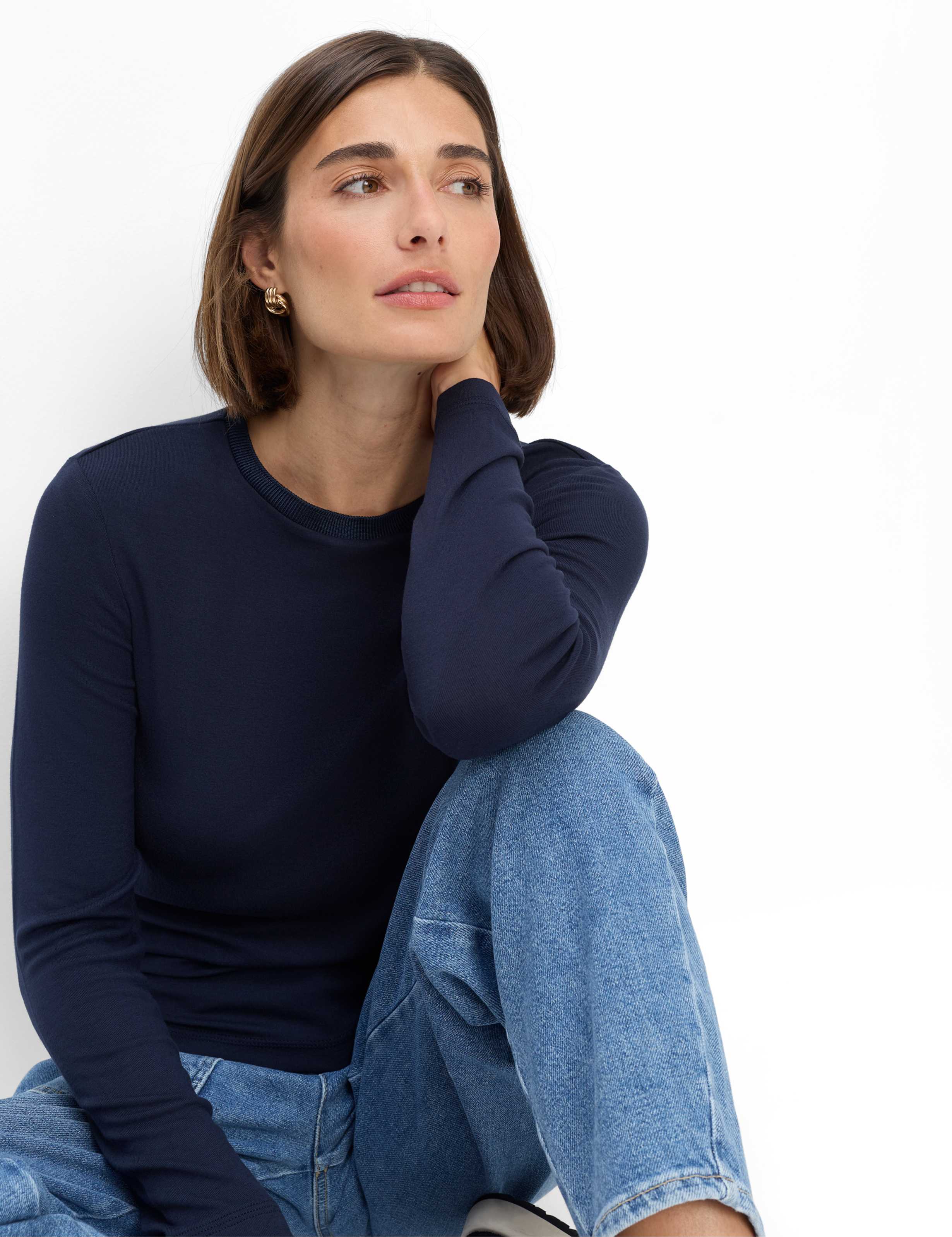 Damen Style CARINA L Dunkelblau  Detail 1