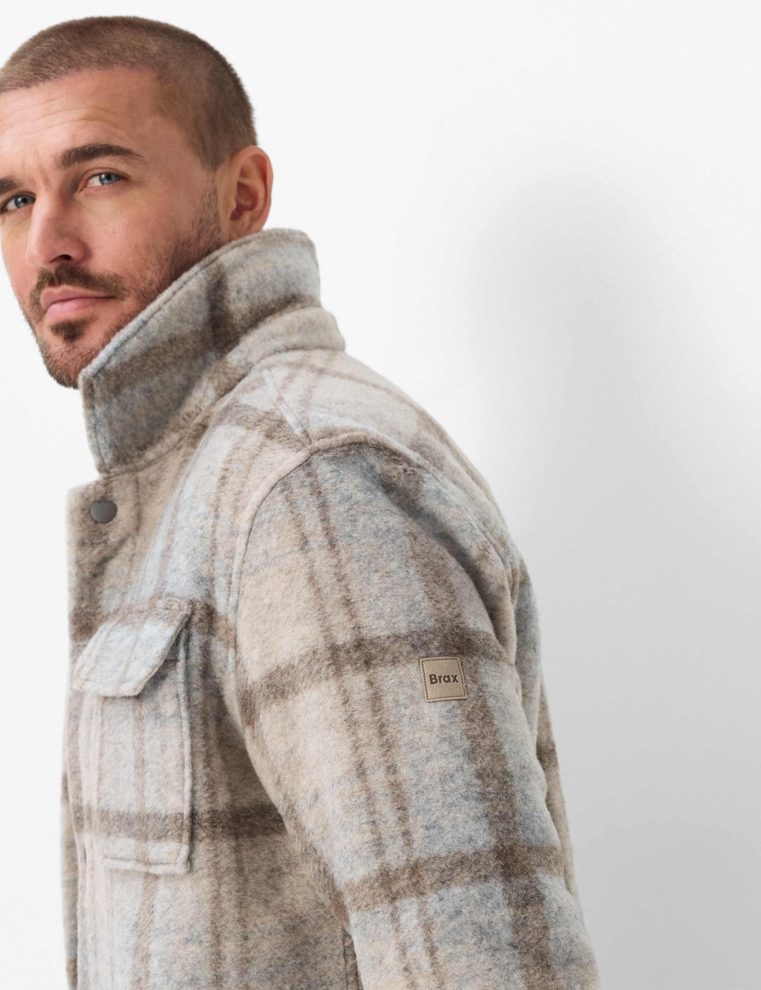 Herren Style SANTIAGO Hellbraun  Detail 2