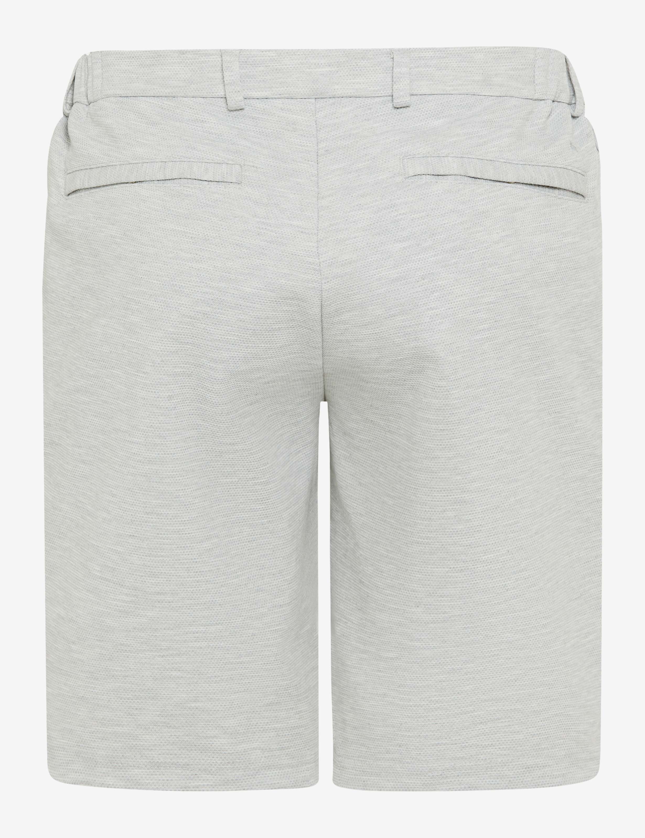 Herren Style SILVIO Hellgrau Modern Fit Freisteller Rueck