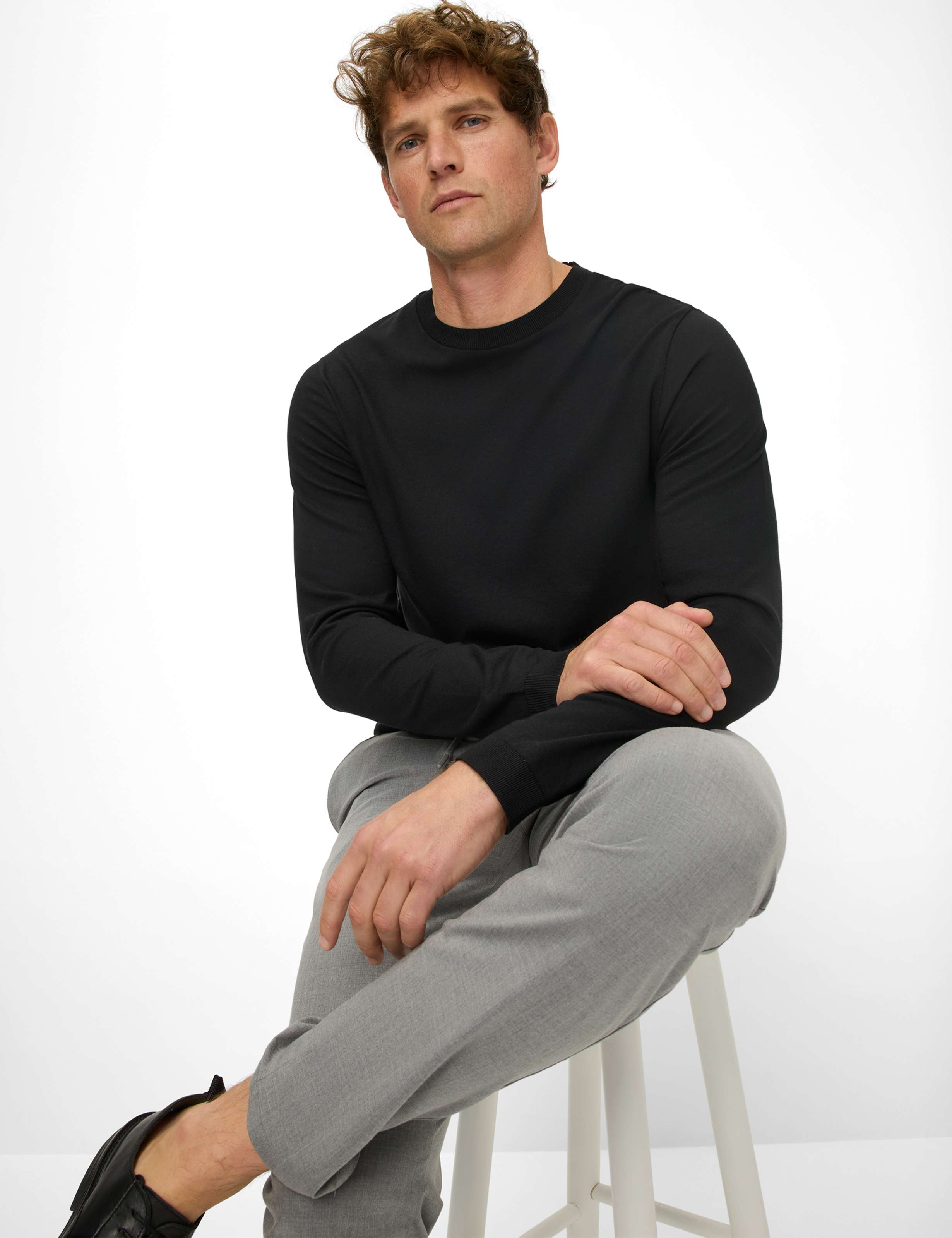 Herren Style TIMON Schwarz  Detail 1