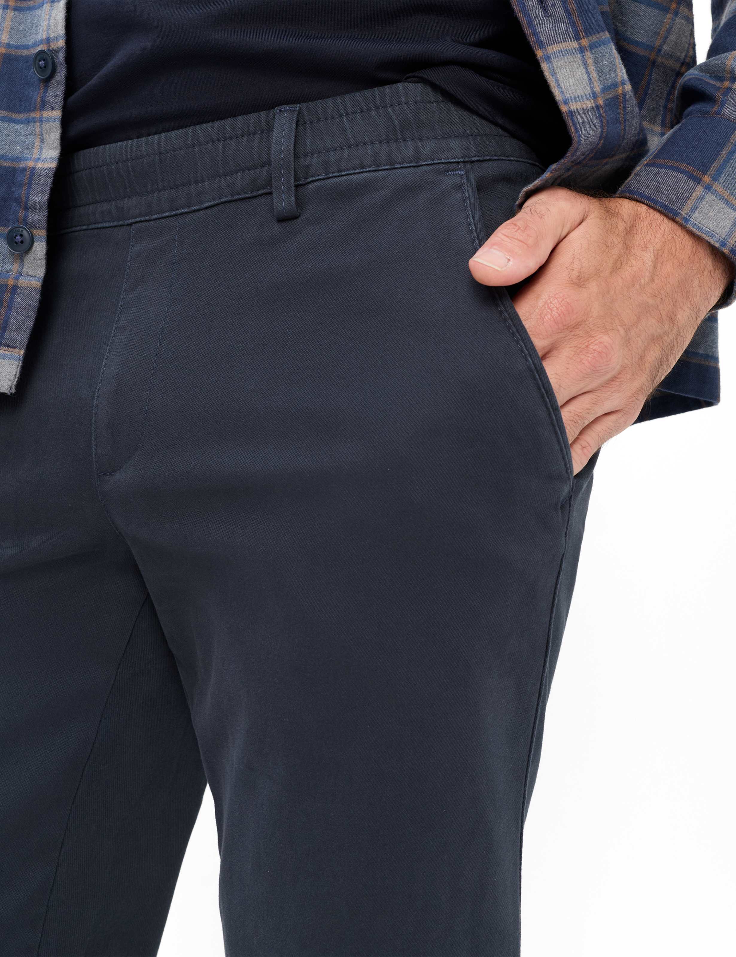 Homme Style THORE Bleu Foncé Regular Fit Détail 1
