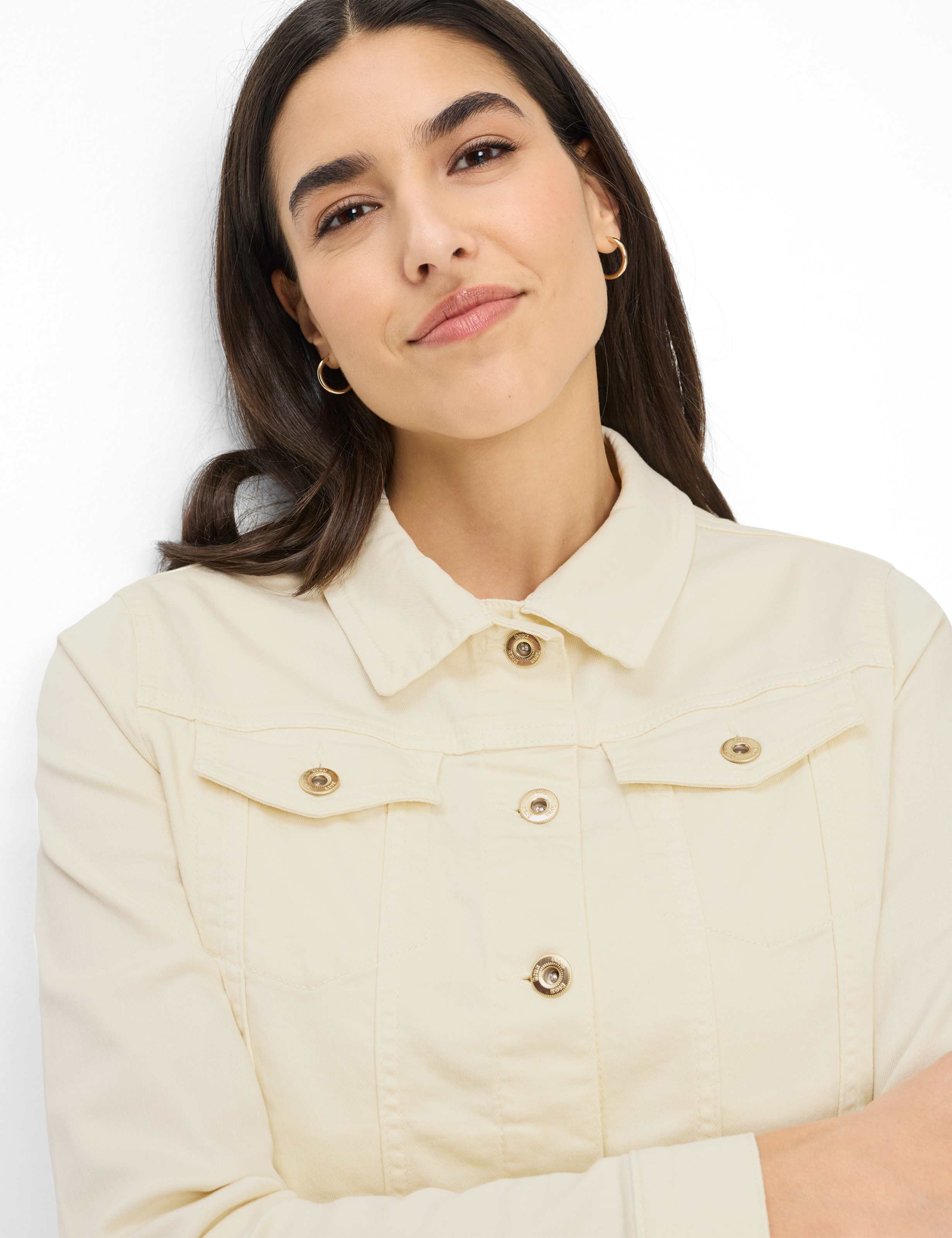 Dames Style MIAMI Denim Crème Wit  Detail 2