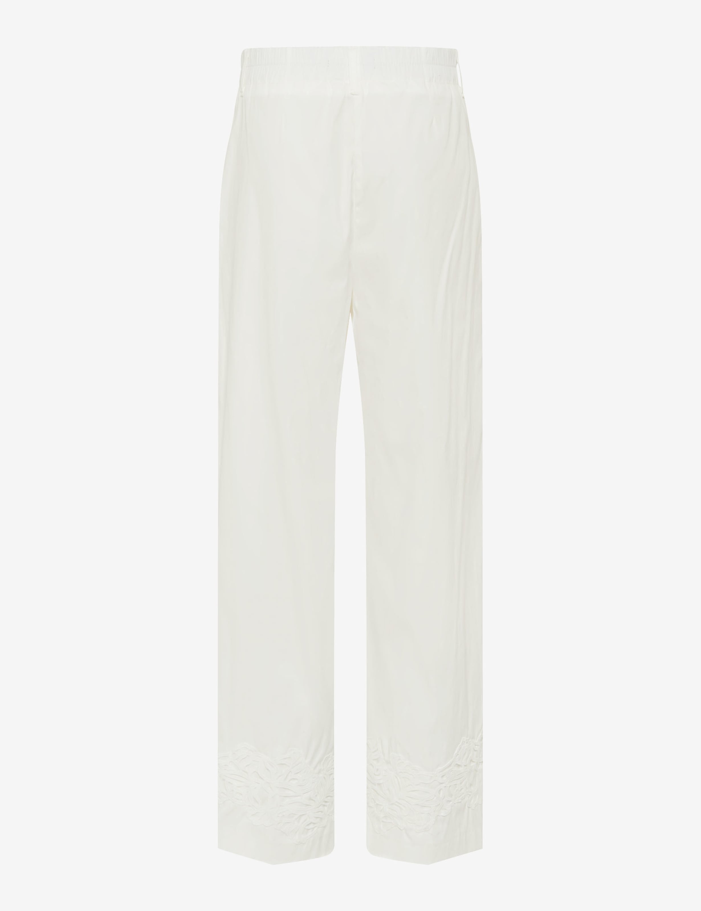 Damen Style MAINE S Cremeweiß Wide Leg Freisteller Rueck
