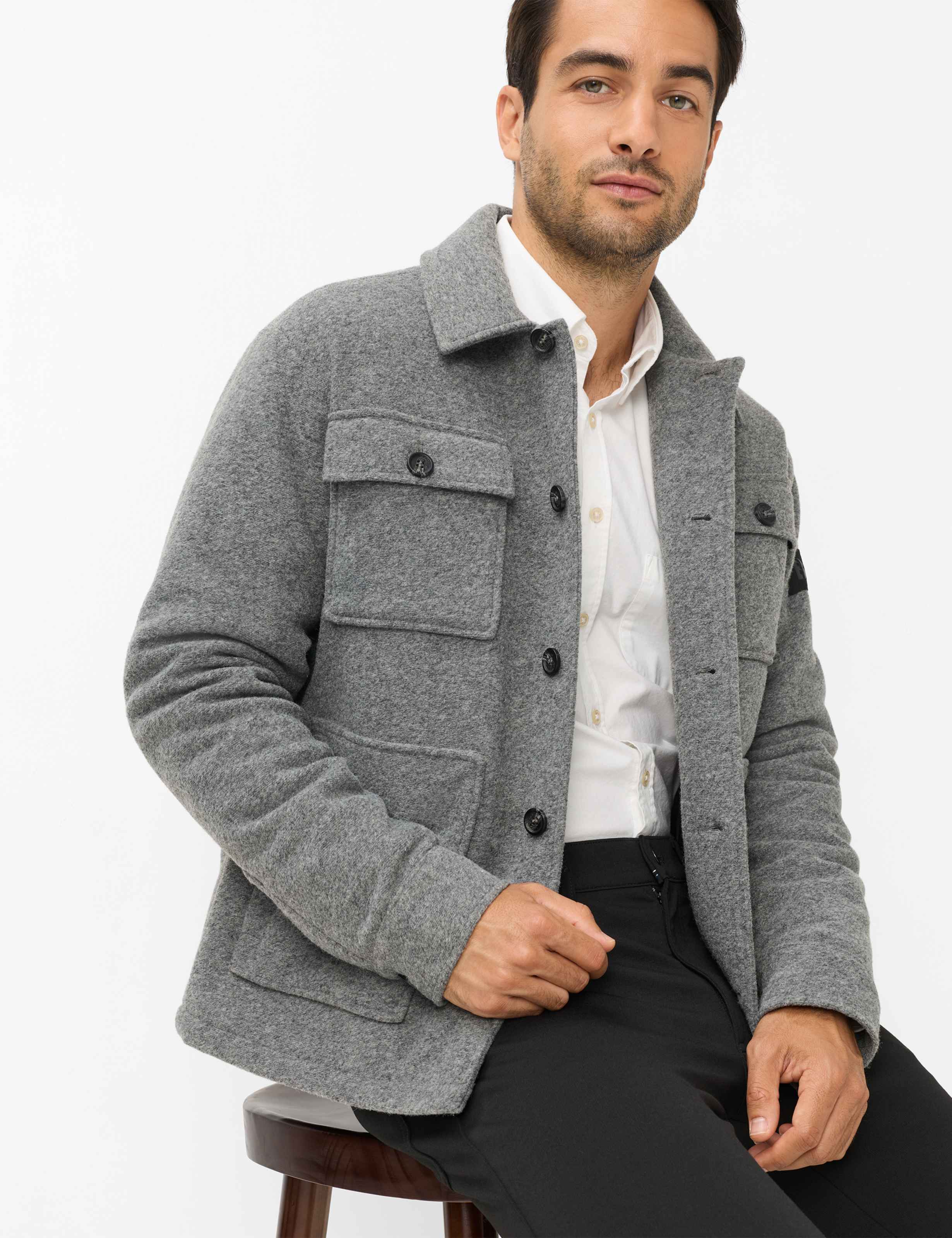 Herren Style TED Grau  Detail 1