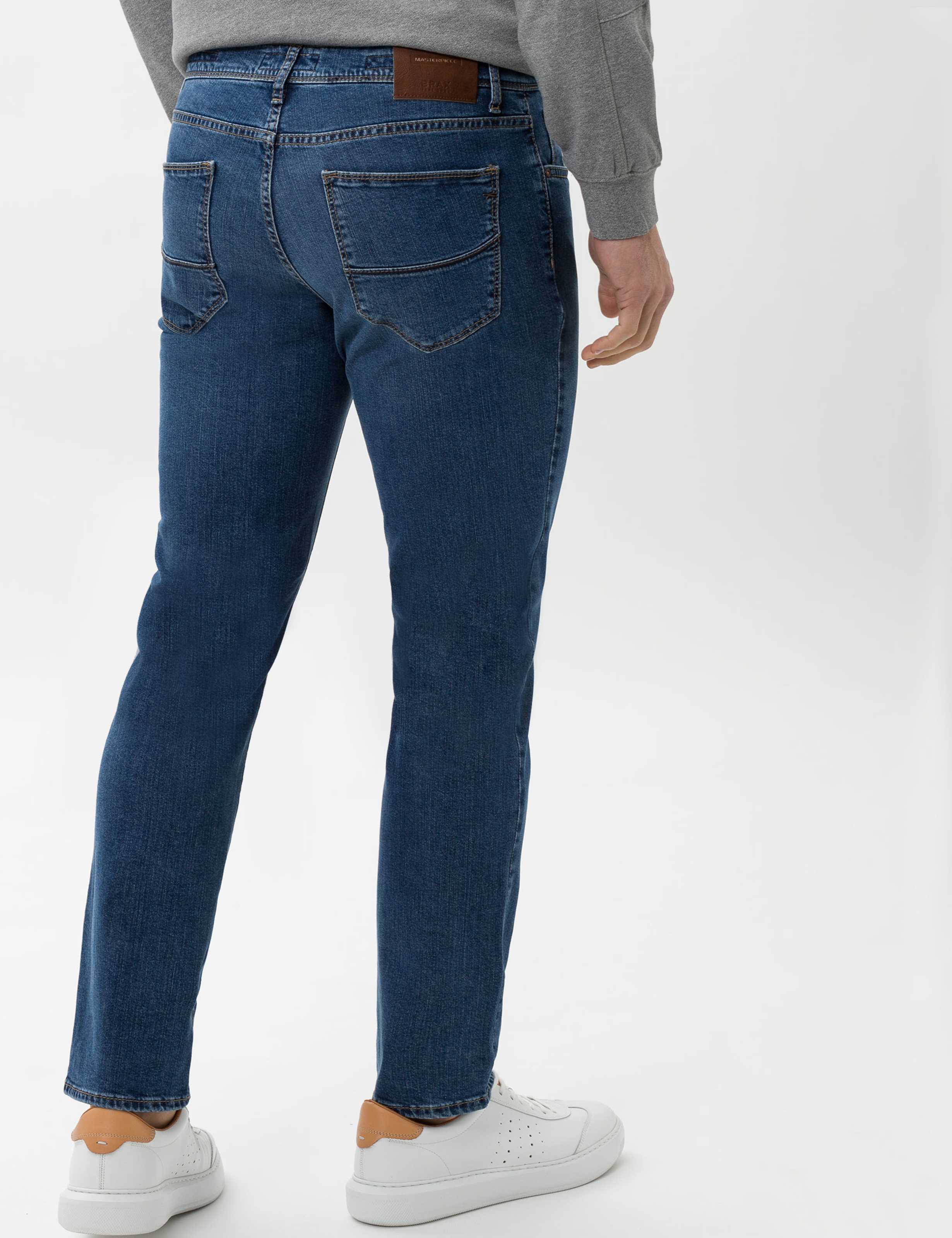 Men Style CADIZ Denim Blue Straight Fit Model back