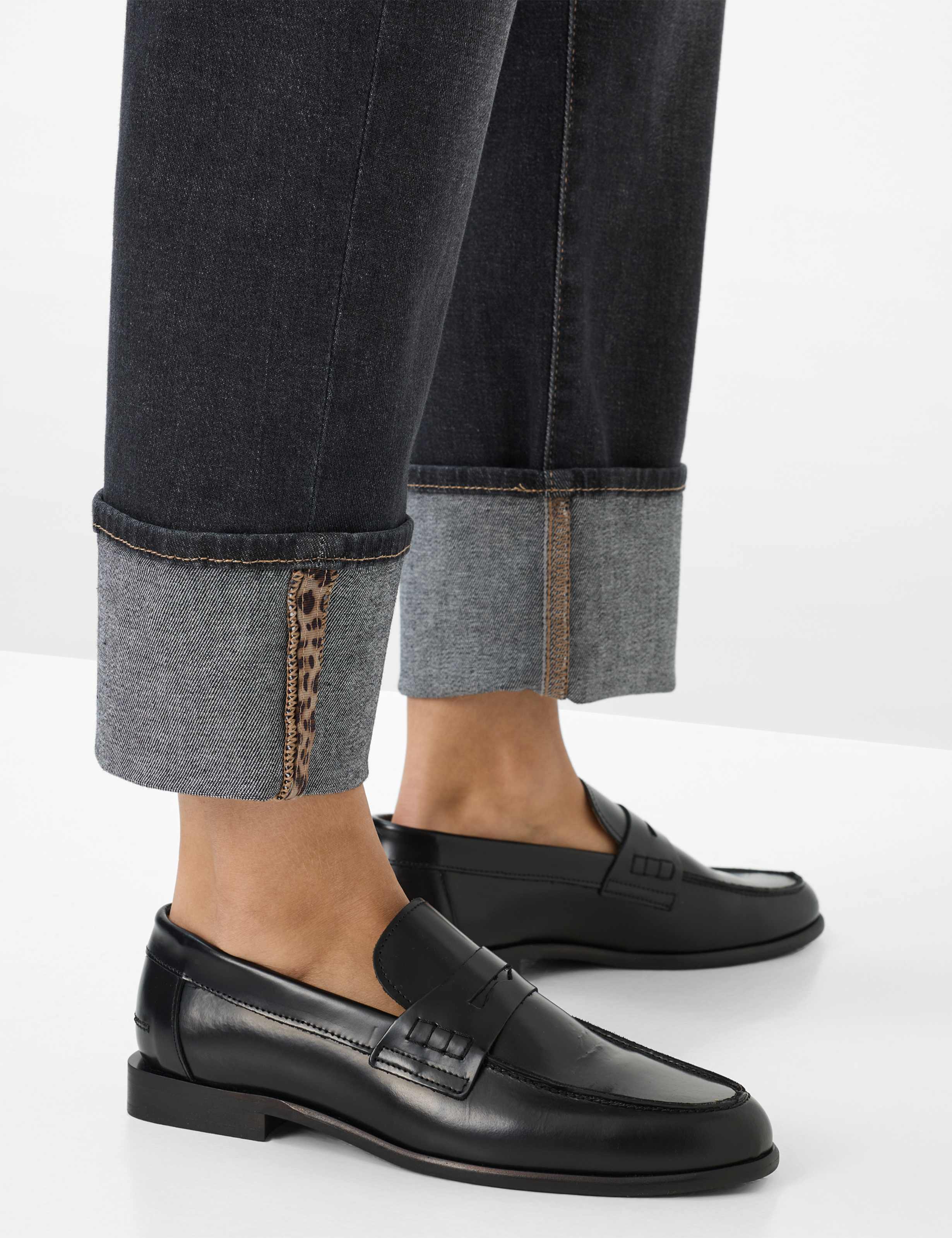 Femme Style MADISON S Denim Gris Foncé Straight Fit Détail 2