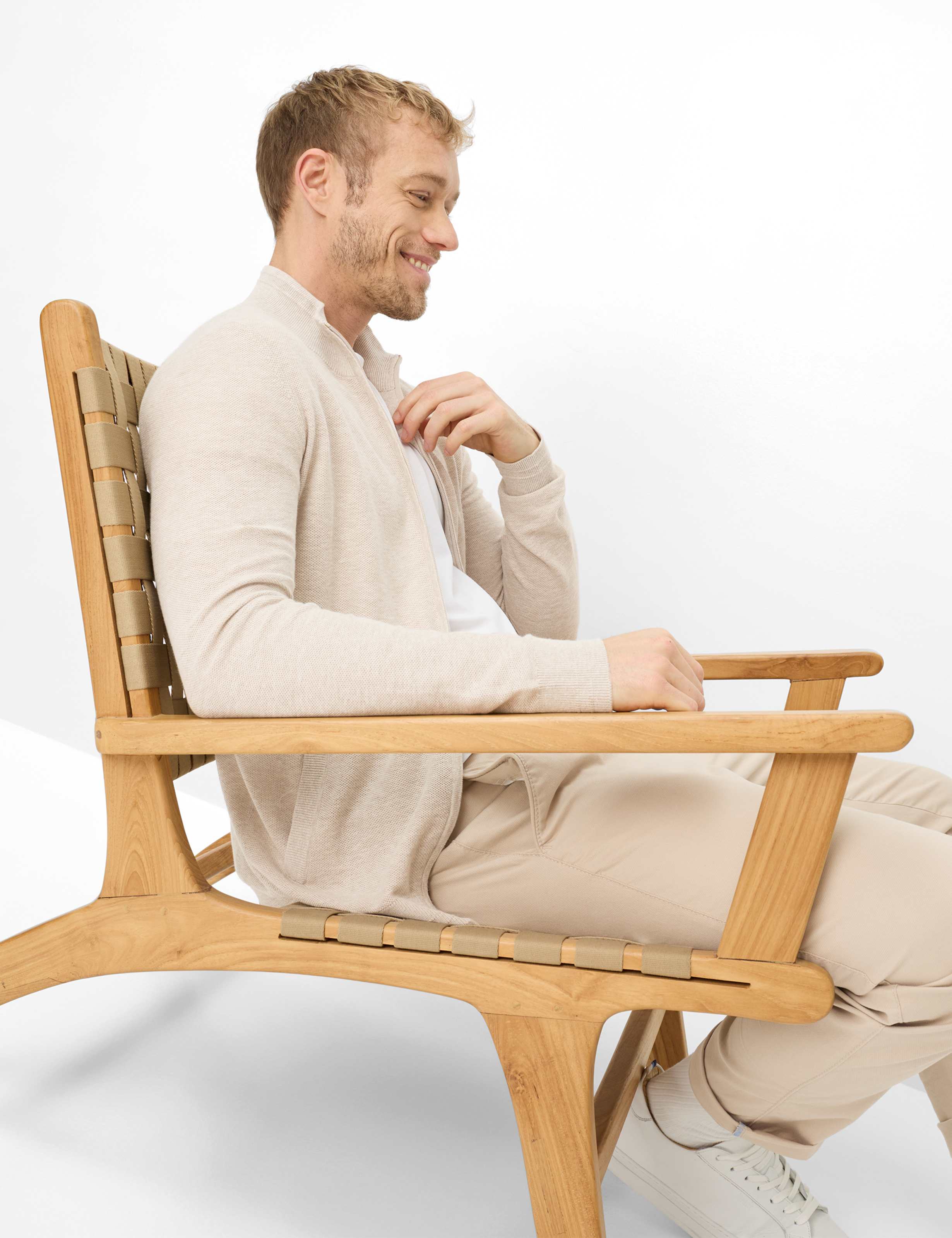 Herre Style JAKE Beige  Detalje 1