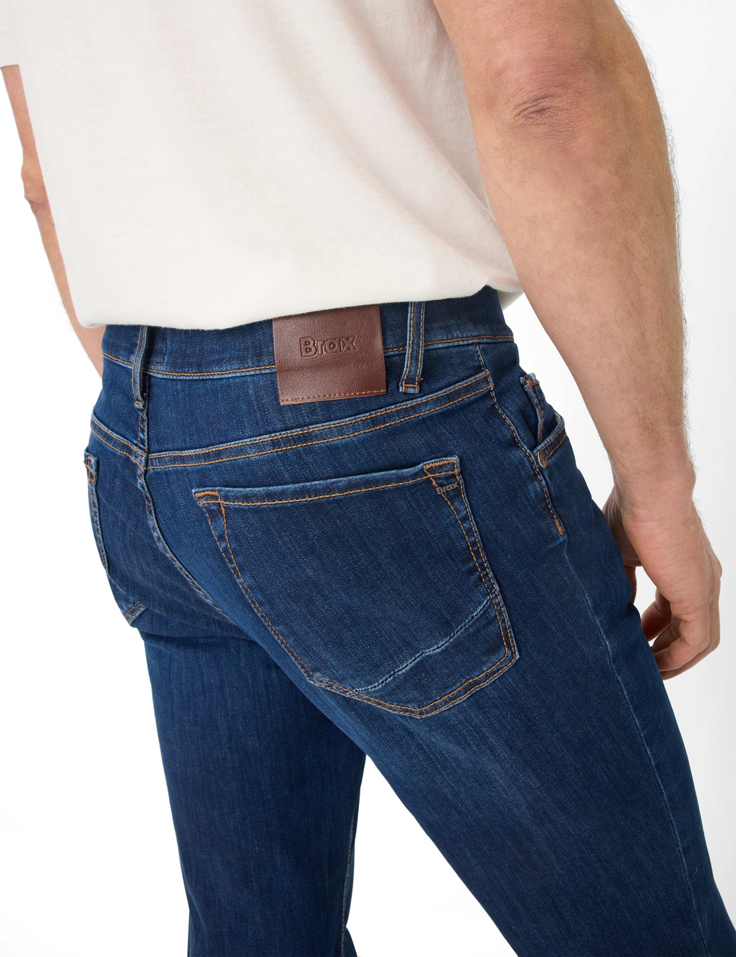 Herren Style CHUCK Denim Blau Modern Fit Detail 2