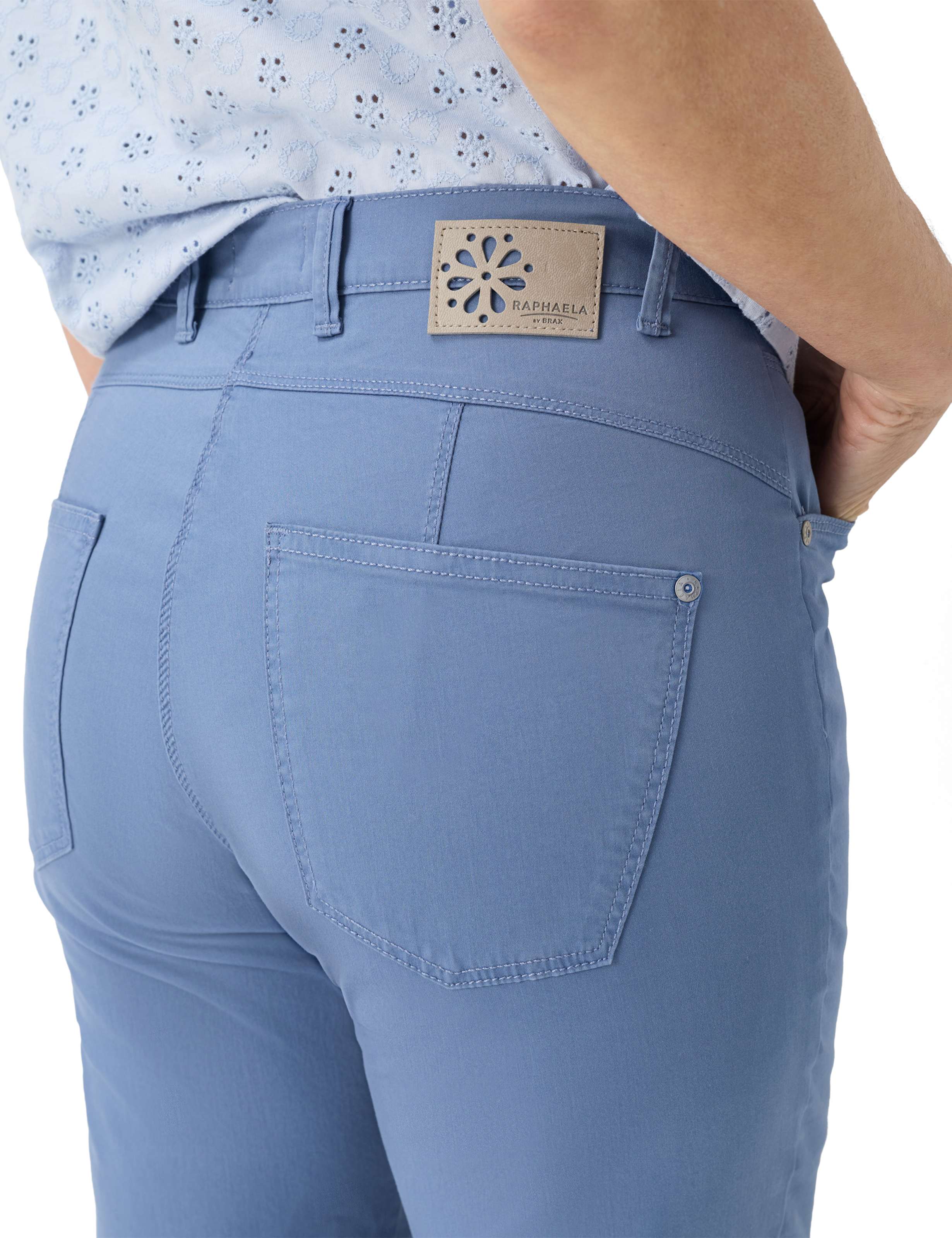 Femme Style CAREN 6/8 Bleu Comfort Plus Fit Détail 2