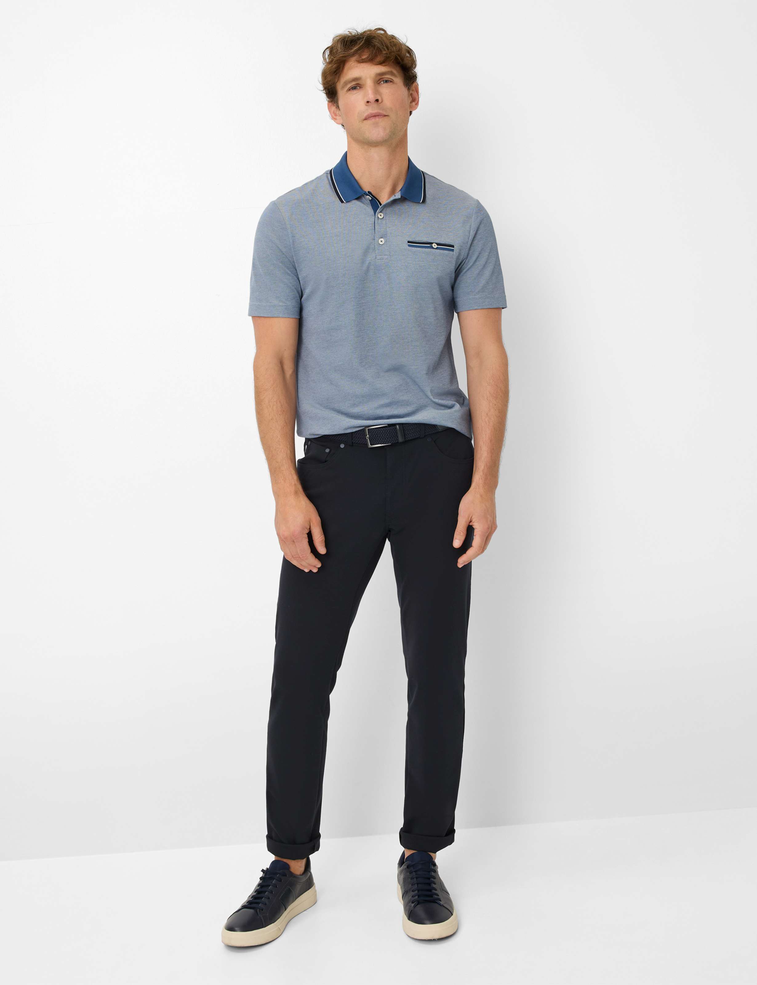 Men Style PETTER Blue  Model Outfit