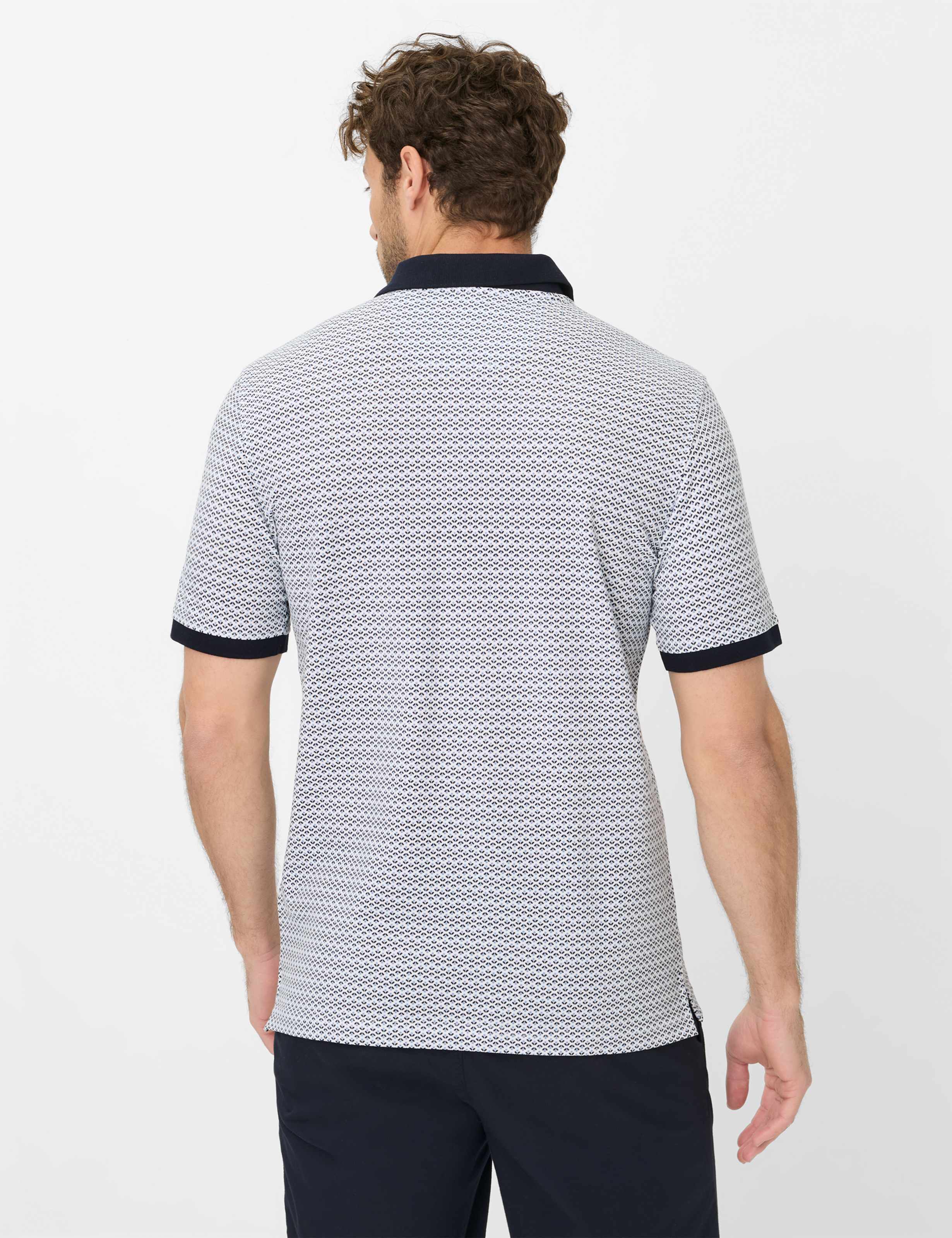Homme Style PETE Bleu Foncé  Dos mannequin