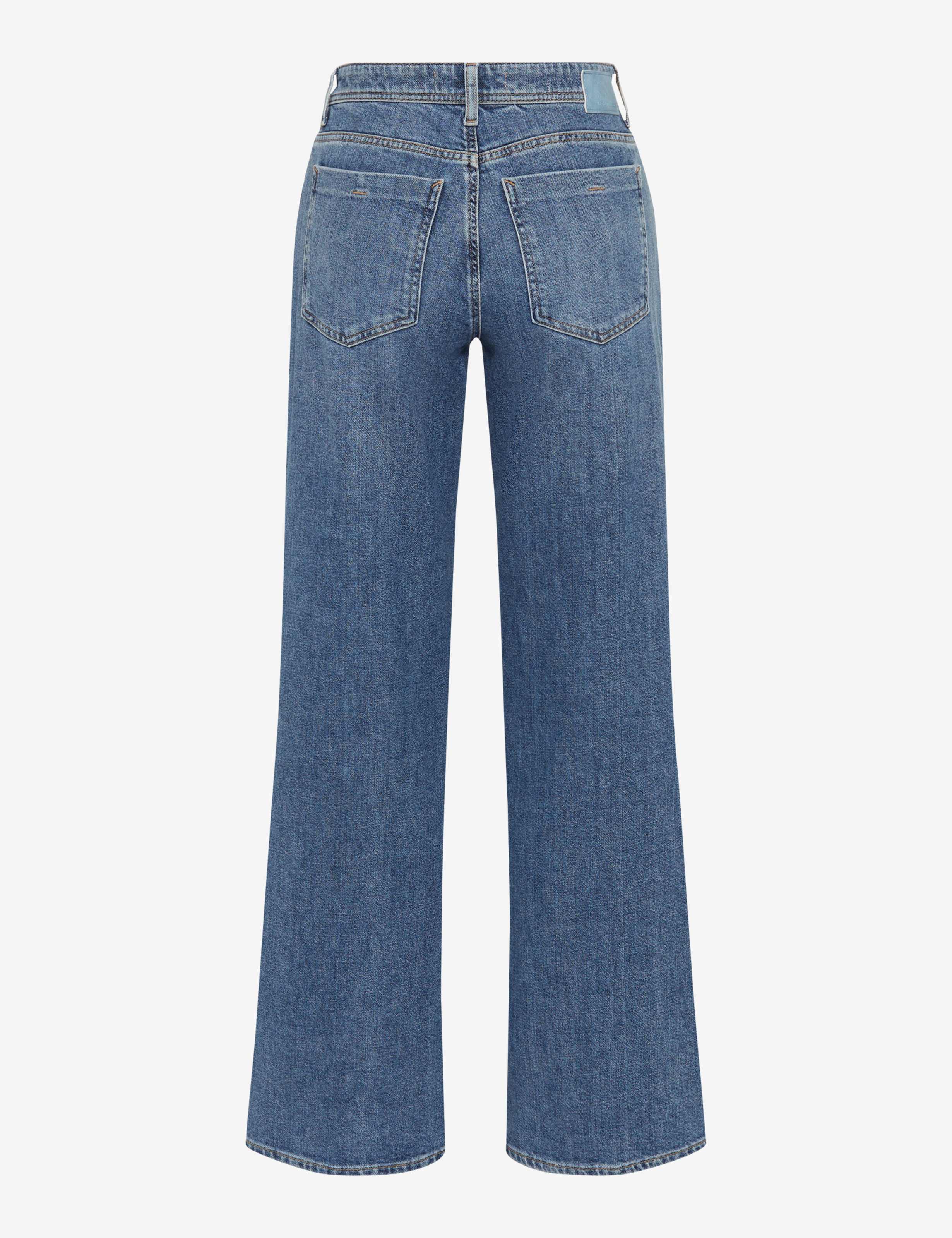 Damen Style MORGAN Denim Blau Wide Leg Freisteller Rueck