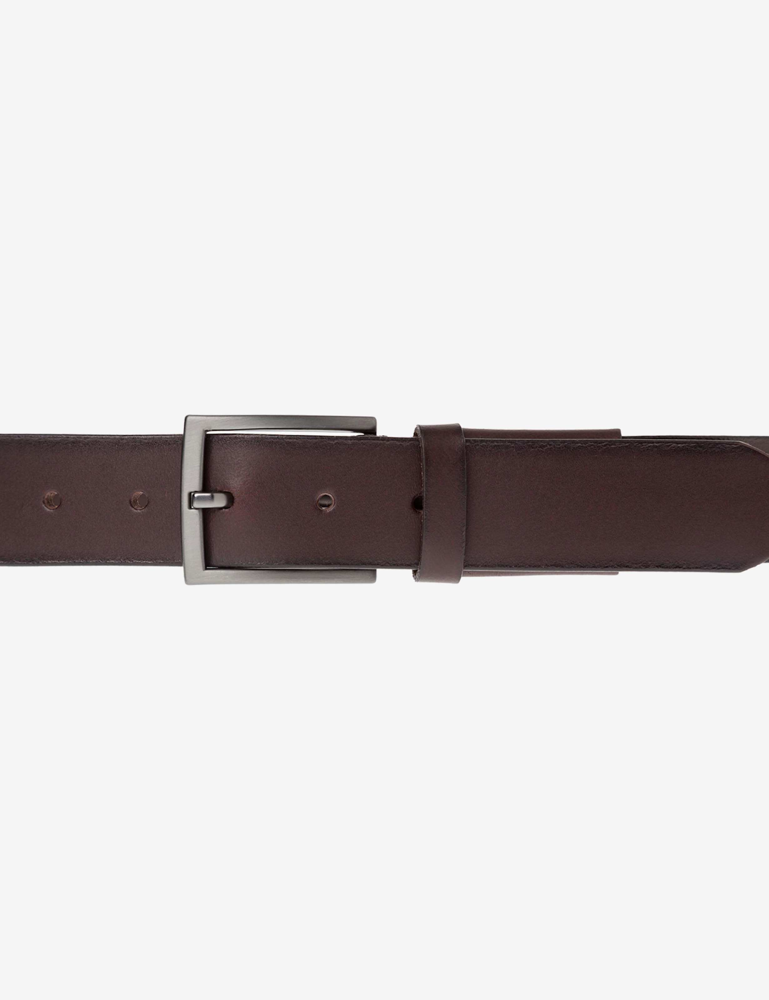 Herre Style BÆLTE TIL MÆND Mørkebrun  Detalje 1