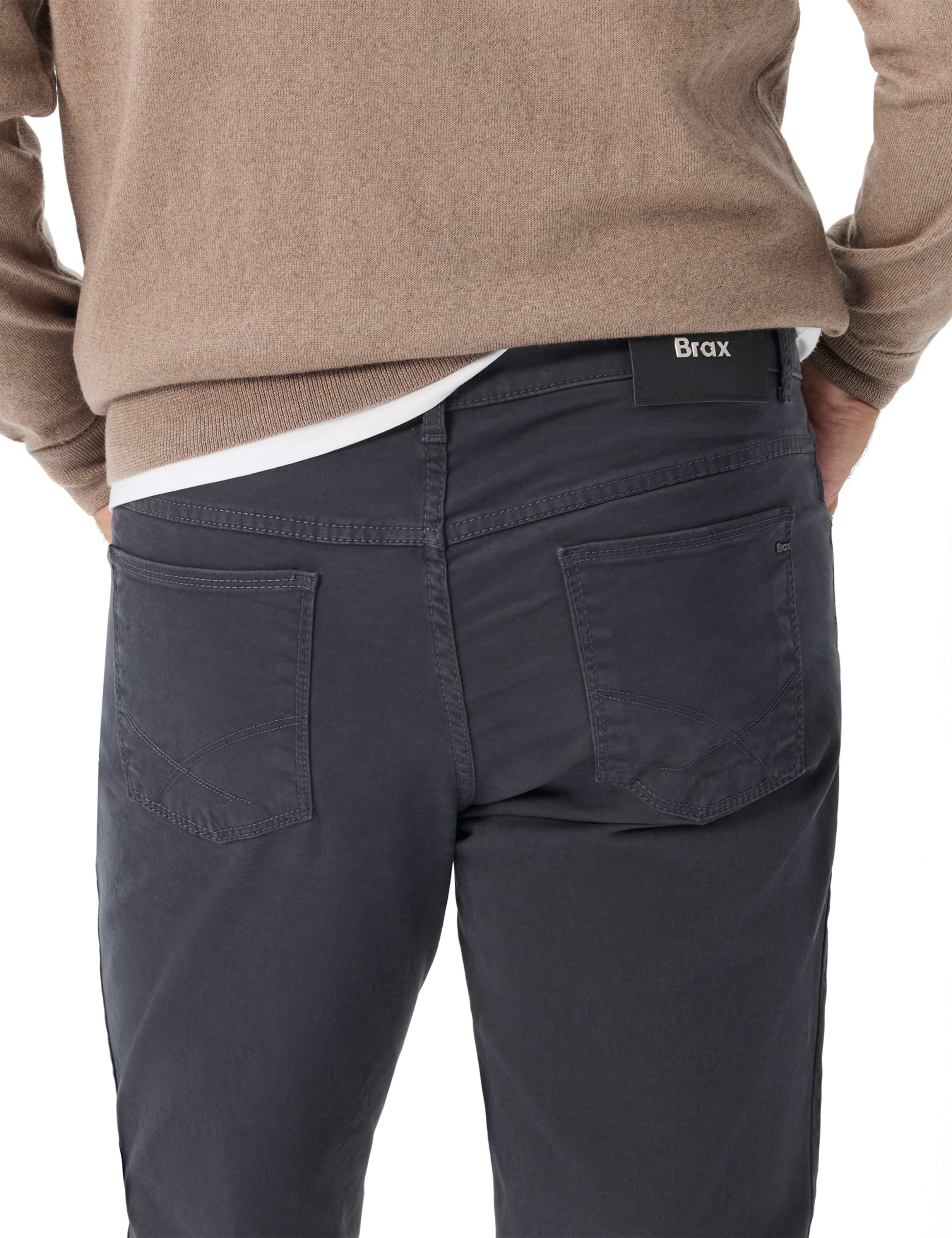 Men Style COOPER Dark Grey Regular fit Detail 2