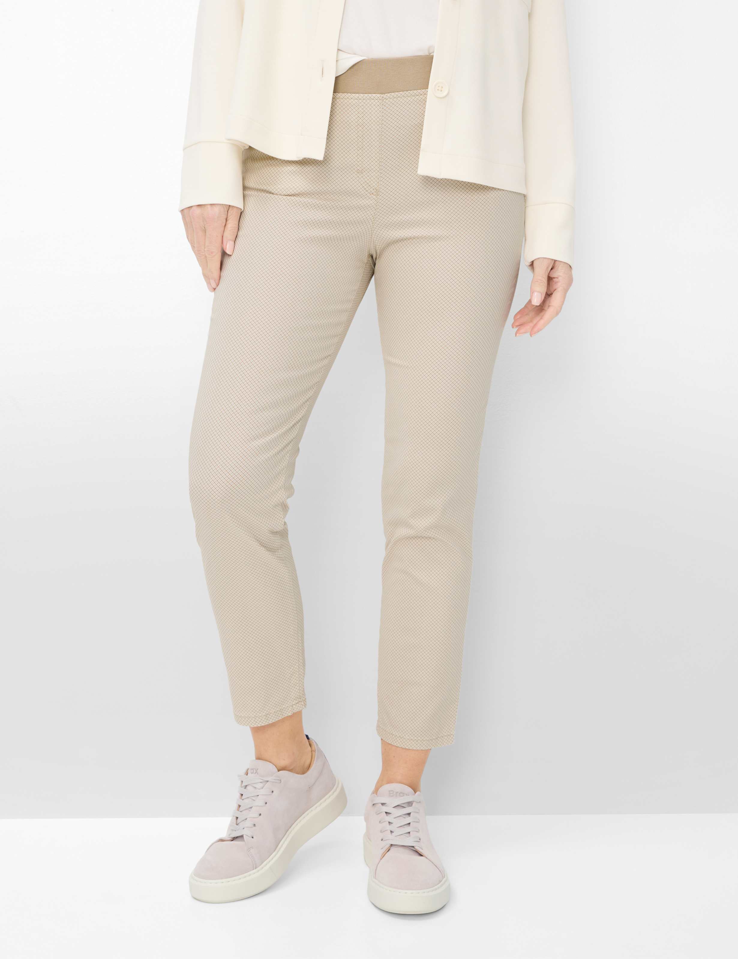 Thumbnail - Raphaela by Brax Damen Hose Style PAMINA 6/8 SAND, hellbeige, Gr. 50