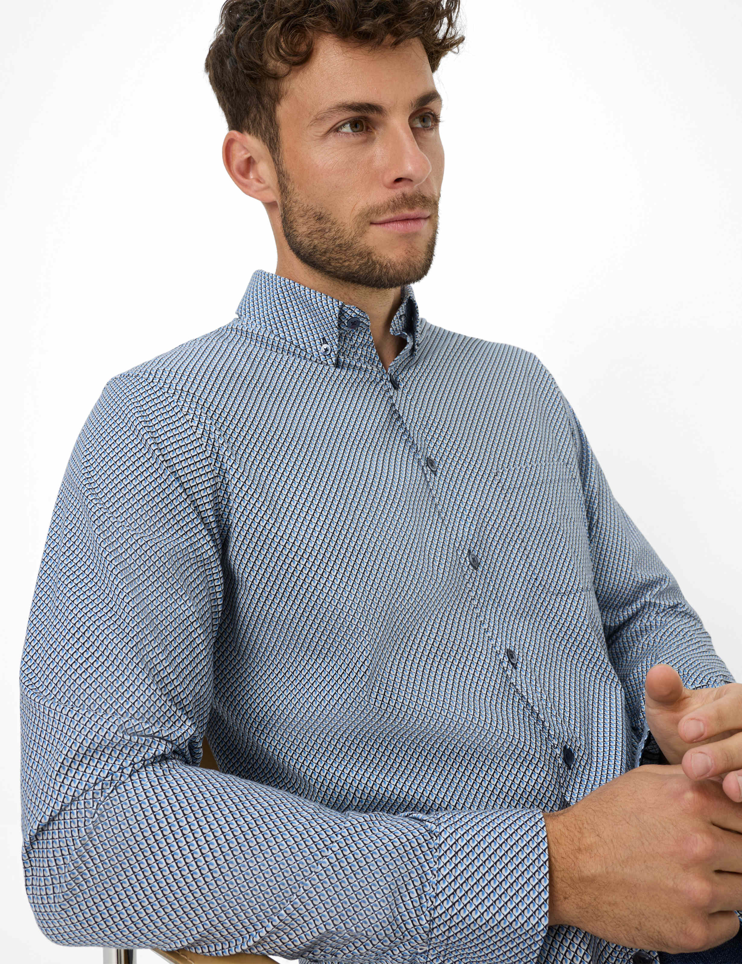 Men Style DANIEL P Blue  Detail 1