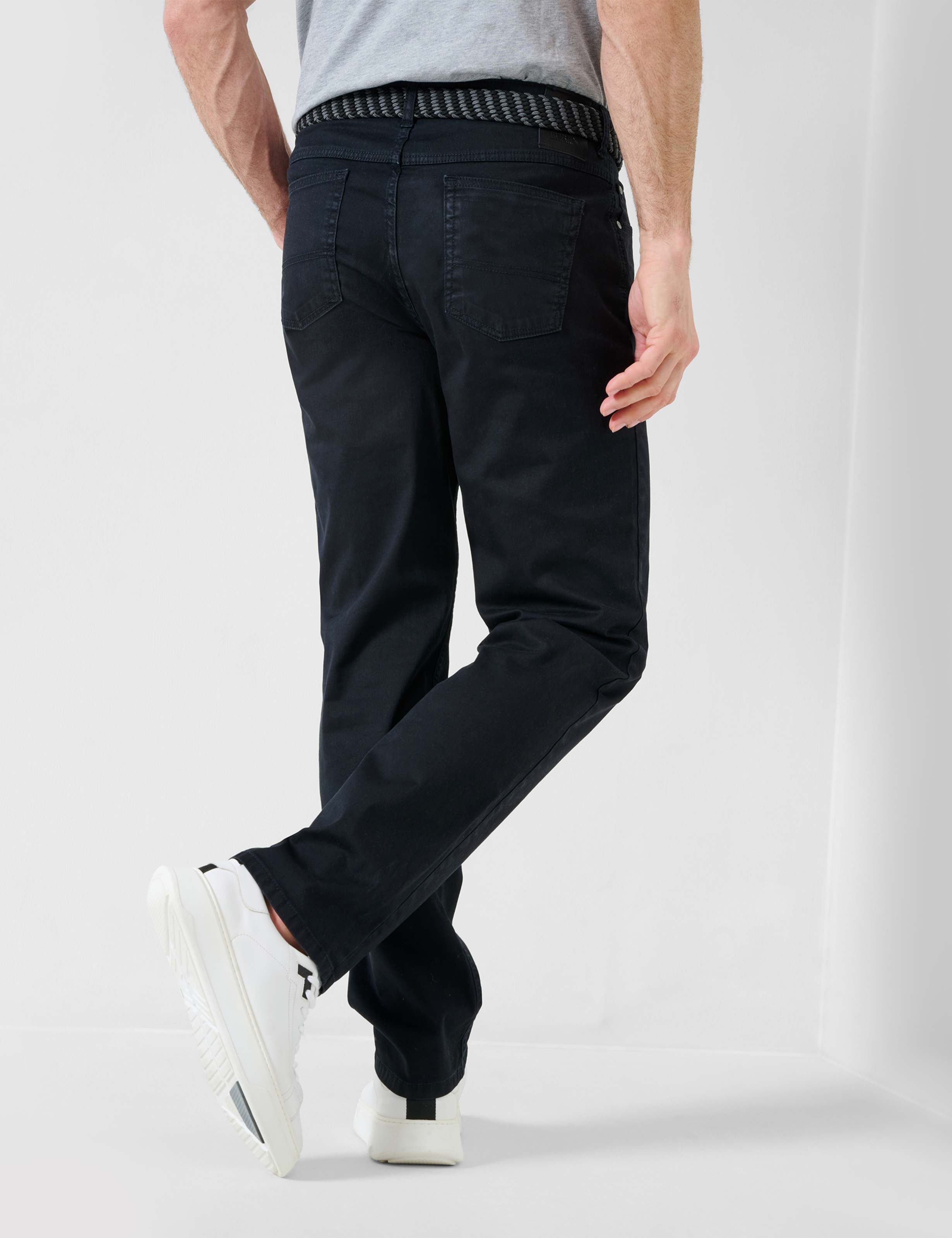 Men Style CARLOS Perma Black Regular Fit Model back