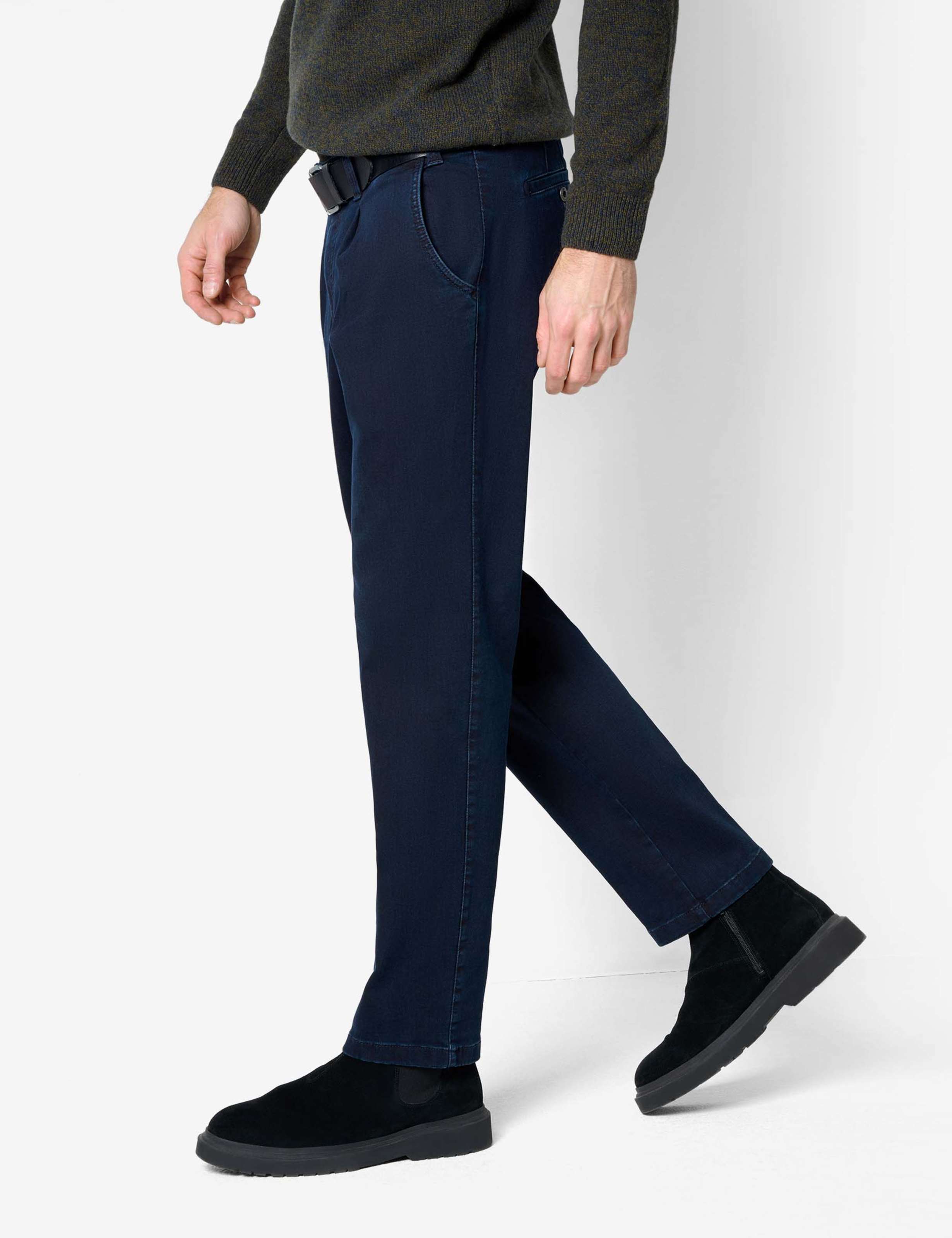 Herre Style FRED Denim Mørkeblå Regular Fit Model Outfit