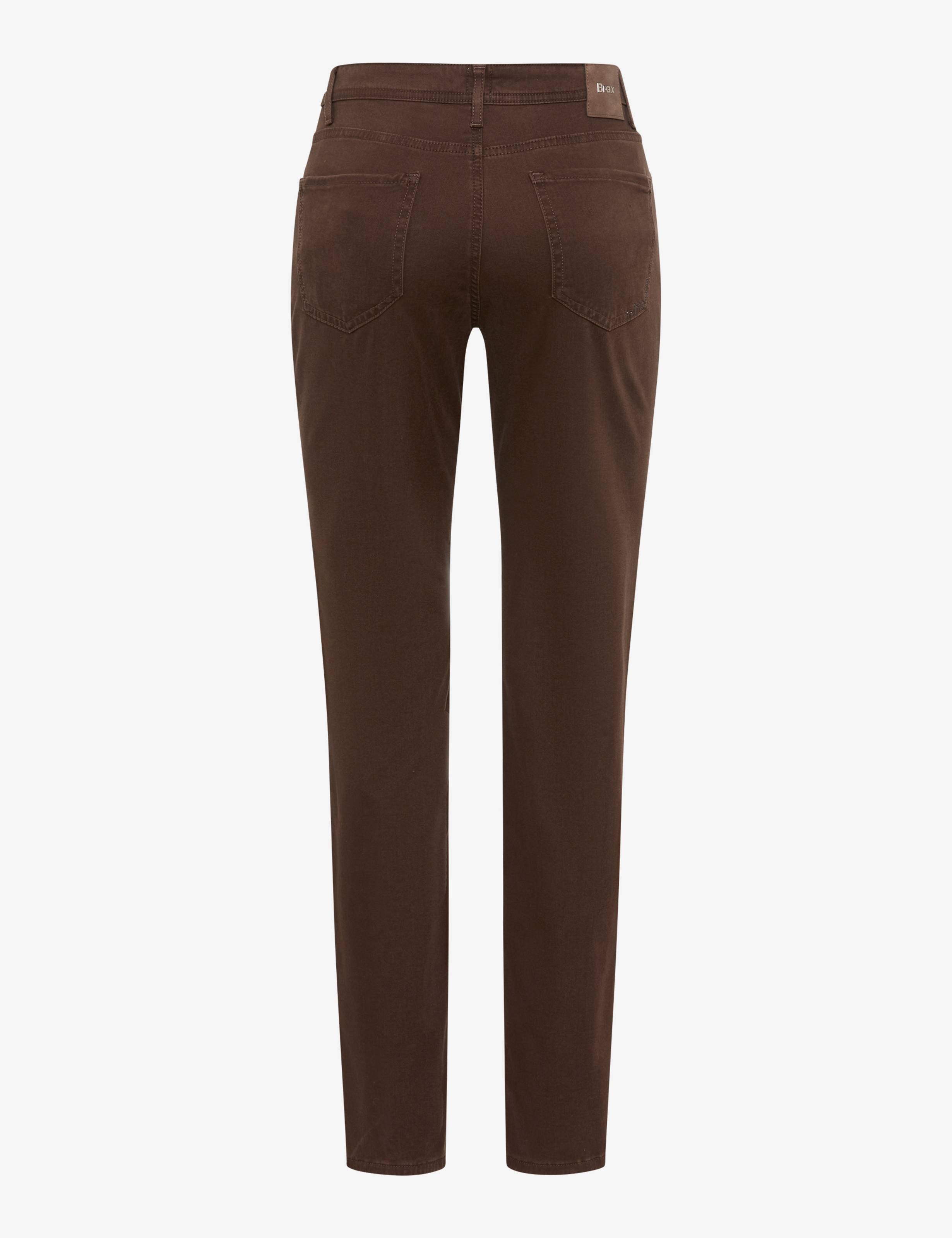 Damen Style MARY Perma Braun Regular Fit Freisteller Rueck