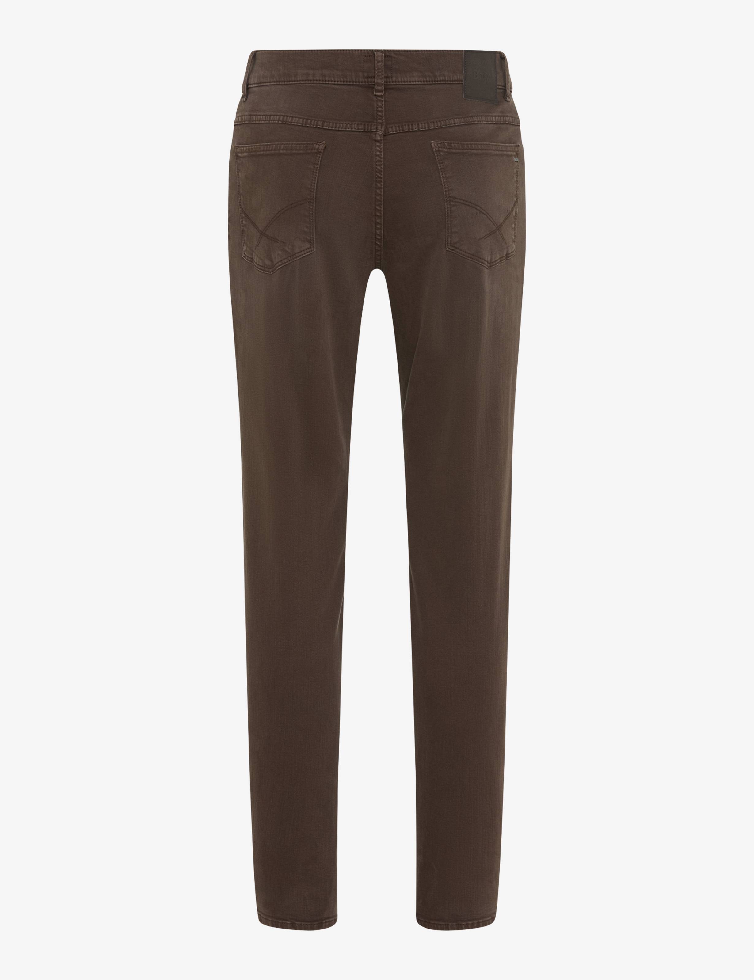 Men Style COOPER Dark Brown Regular Fit Stand-alone rear view