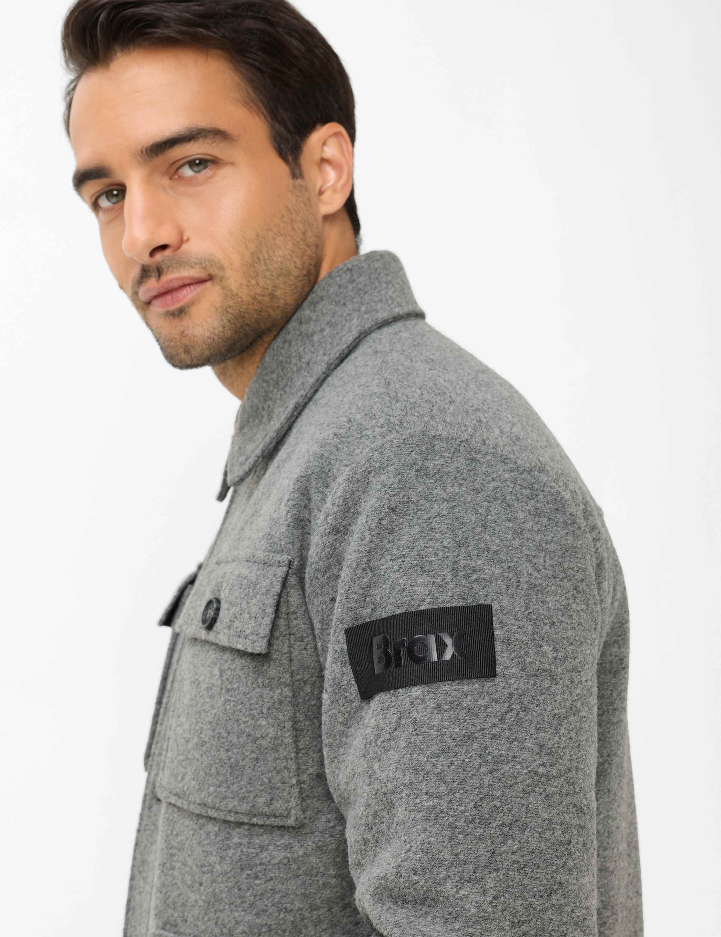 Herren Style TED Grau  Detail 2