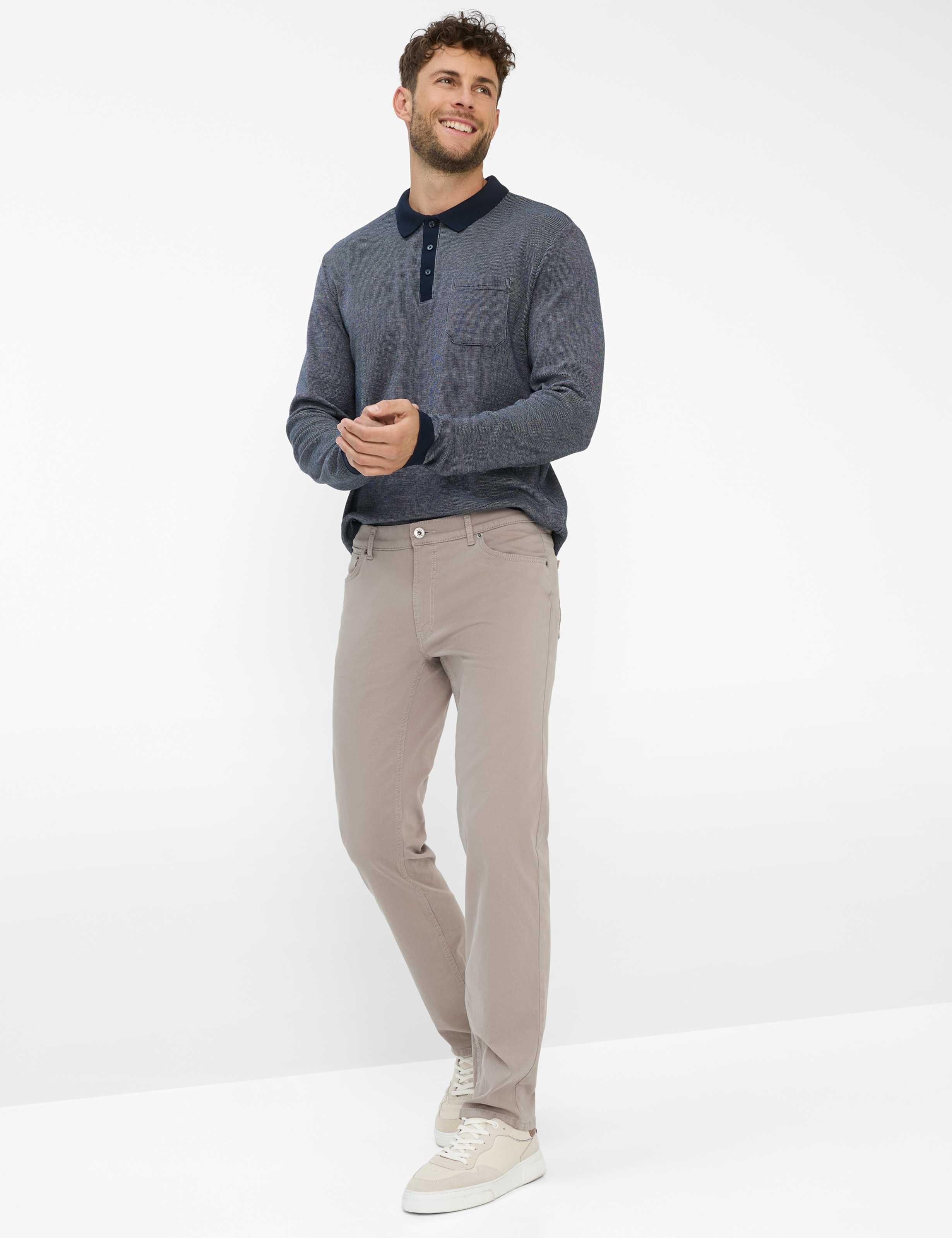 Herren Style CHUCK Beige Modern Fit Model Outfit