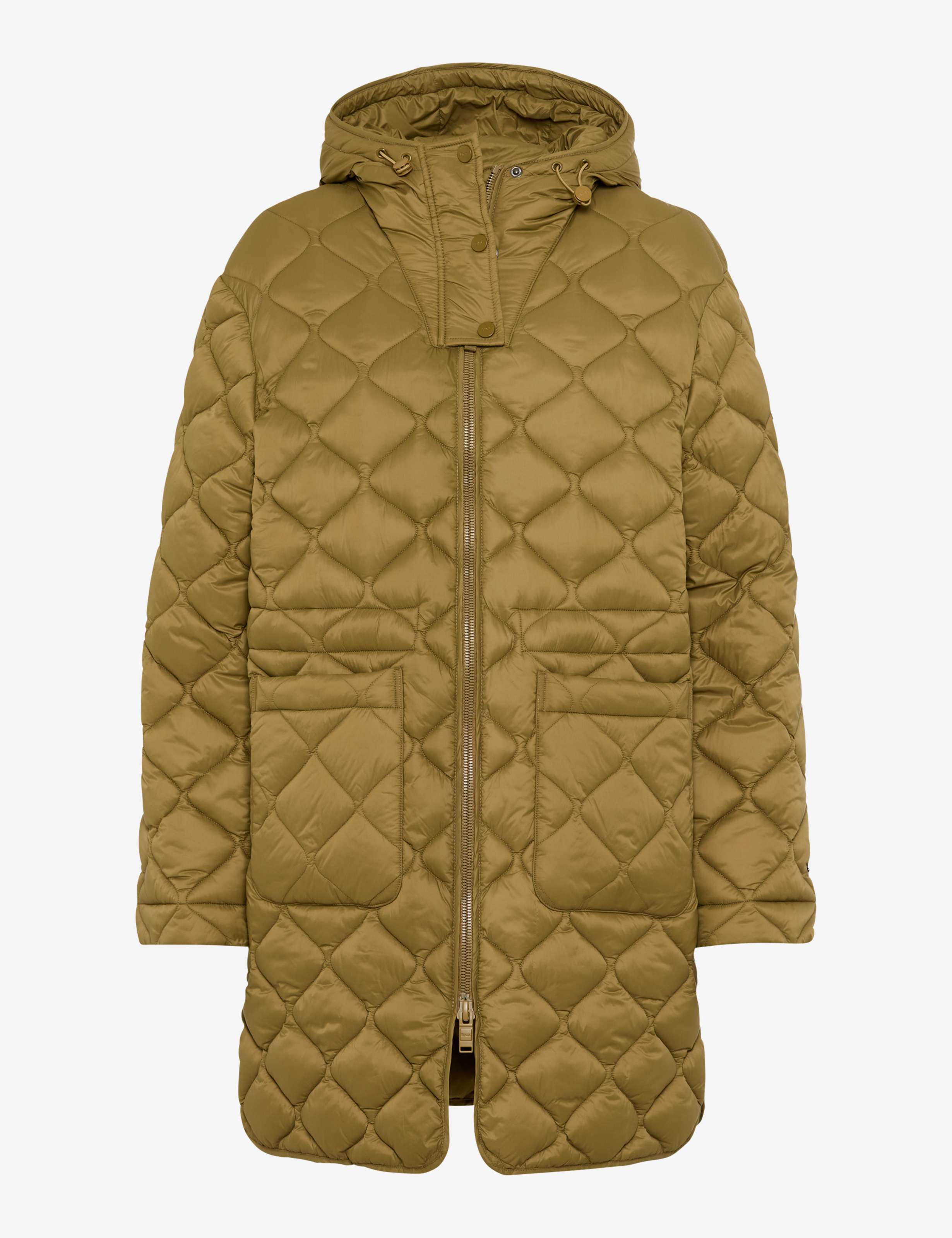 Dame Style KAYA Grøn - Khaki  Udskæring foran