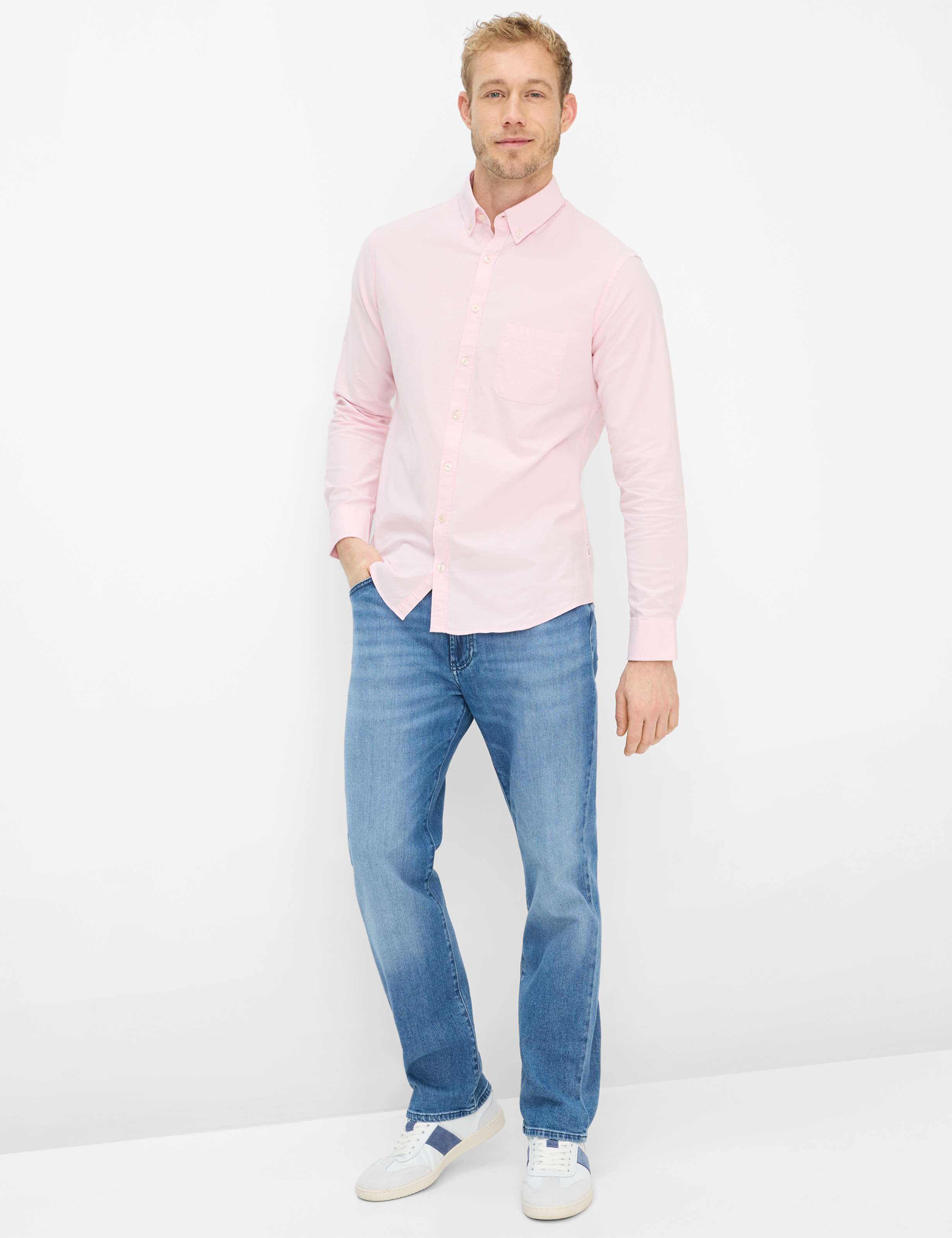 Herre Style DANIEL Rosa  Model Outfit