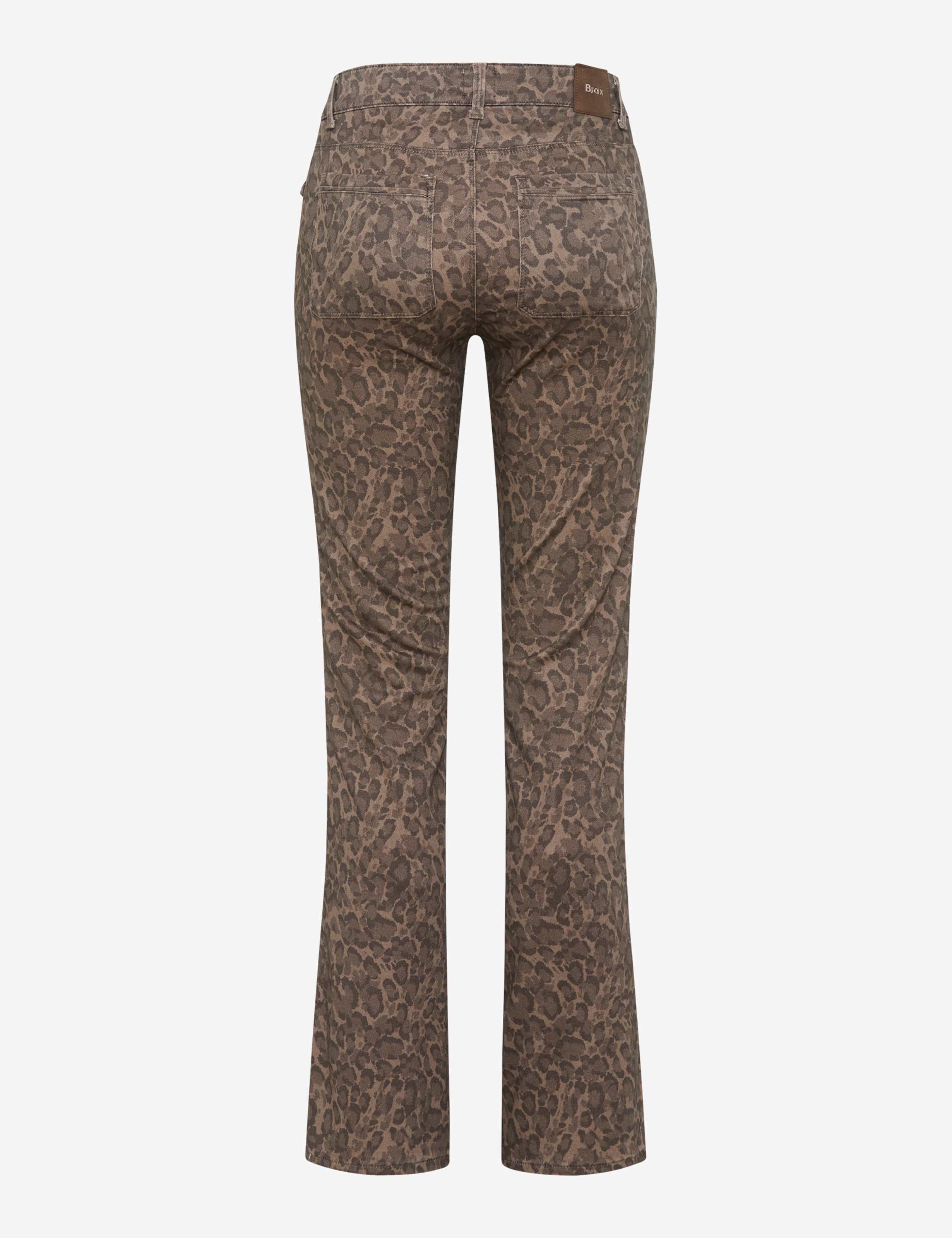 Women Style SHAKIRA Dark Brown Slim Fit Stand-alone rear view