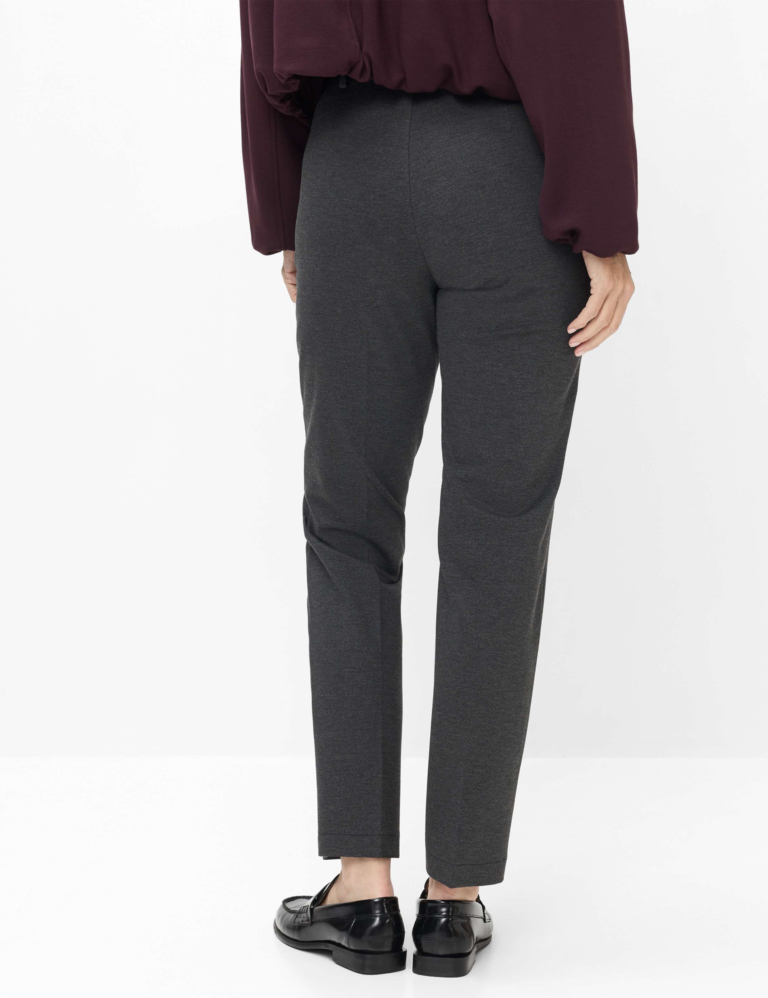 Women Style CILLY Dark Grey – Anthracite Comfort Plus fit Model back