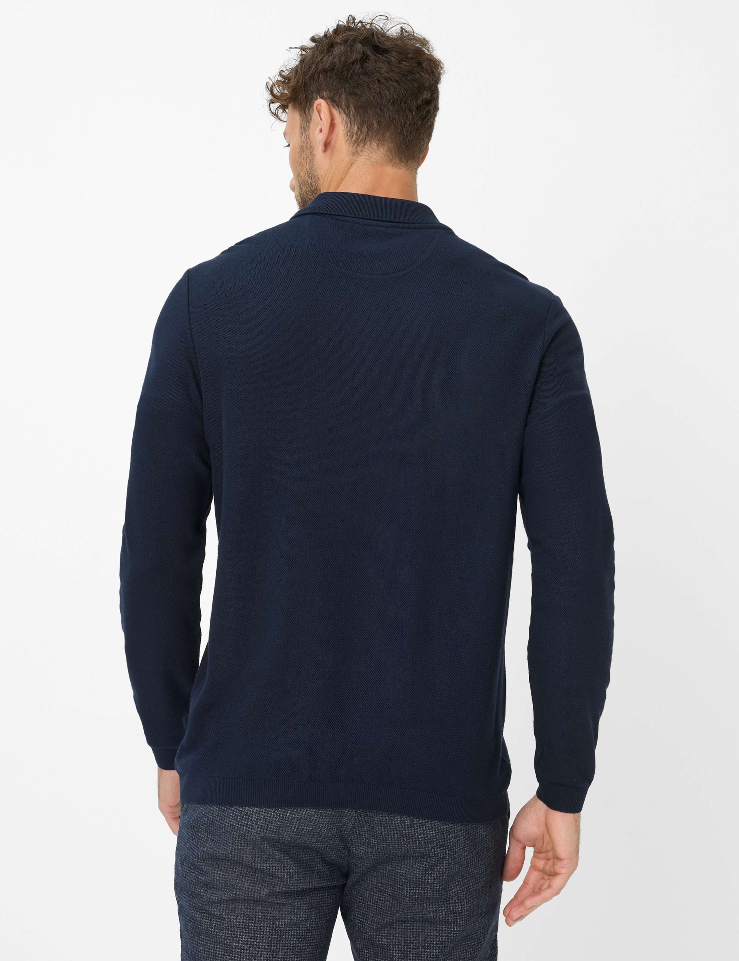 Thumbnail - Brax Herren Polo Style PAROS navy, dunkelblau, Gr. XXL