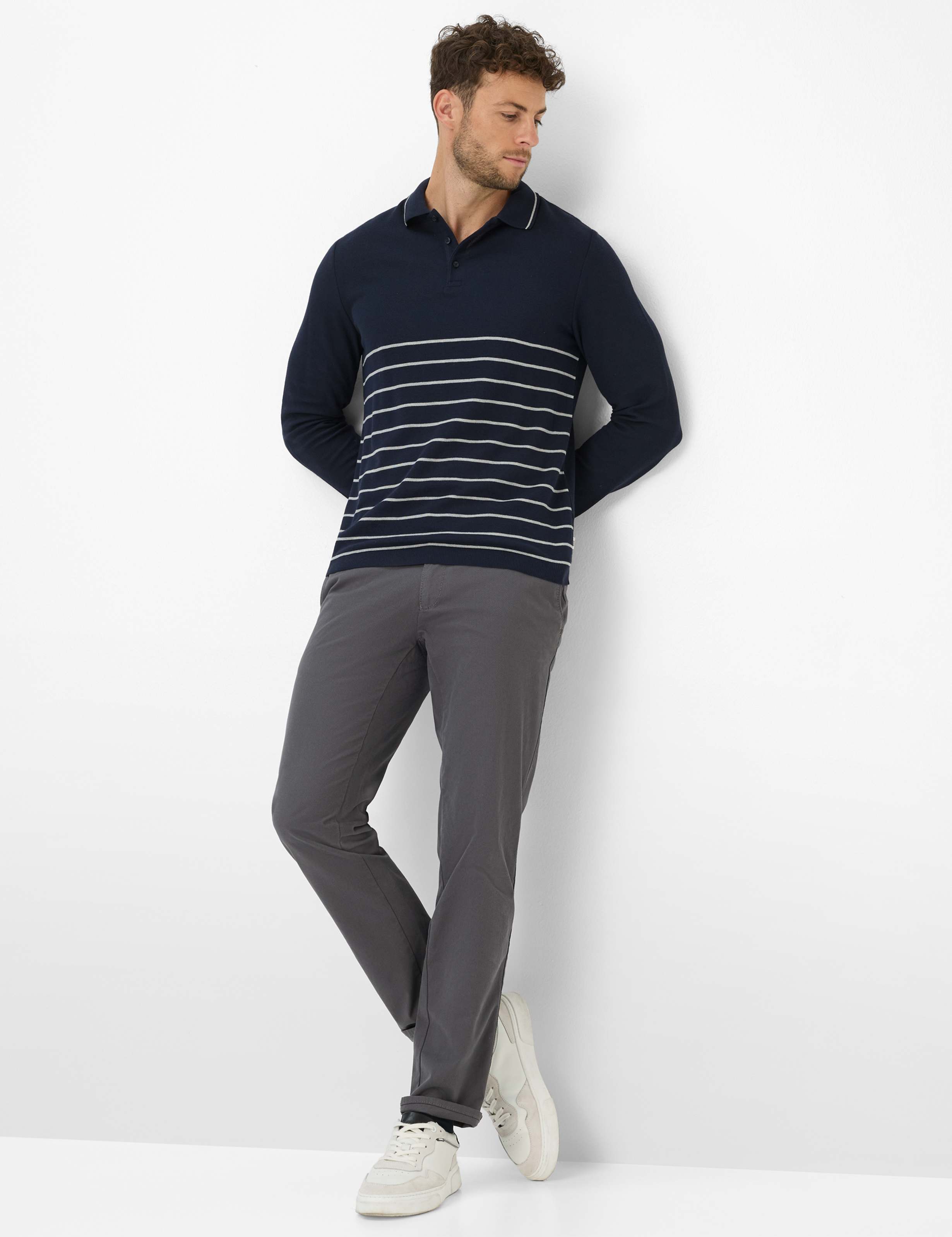 Men Style PAROS Dark Blue  Model Outfit