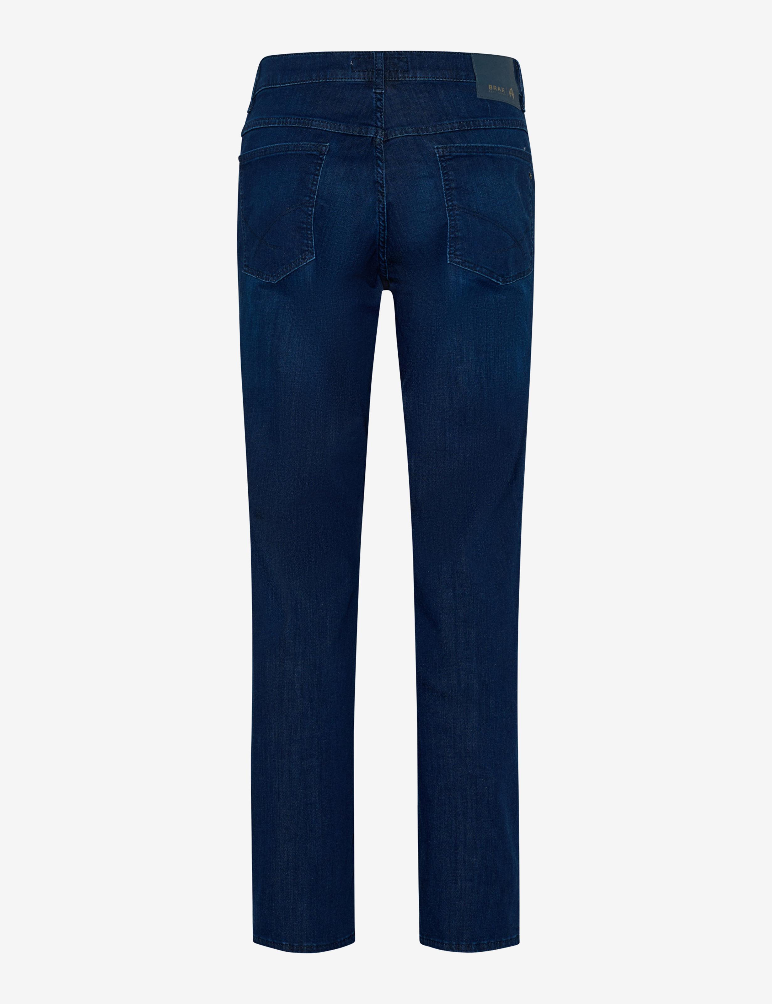 Herenmode Jeans Style COOPER DARK BLUE USED Regular Fit