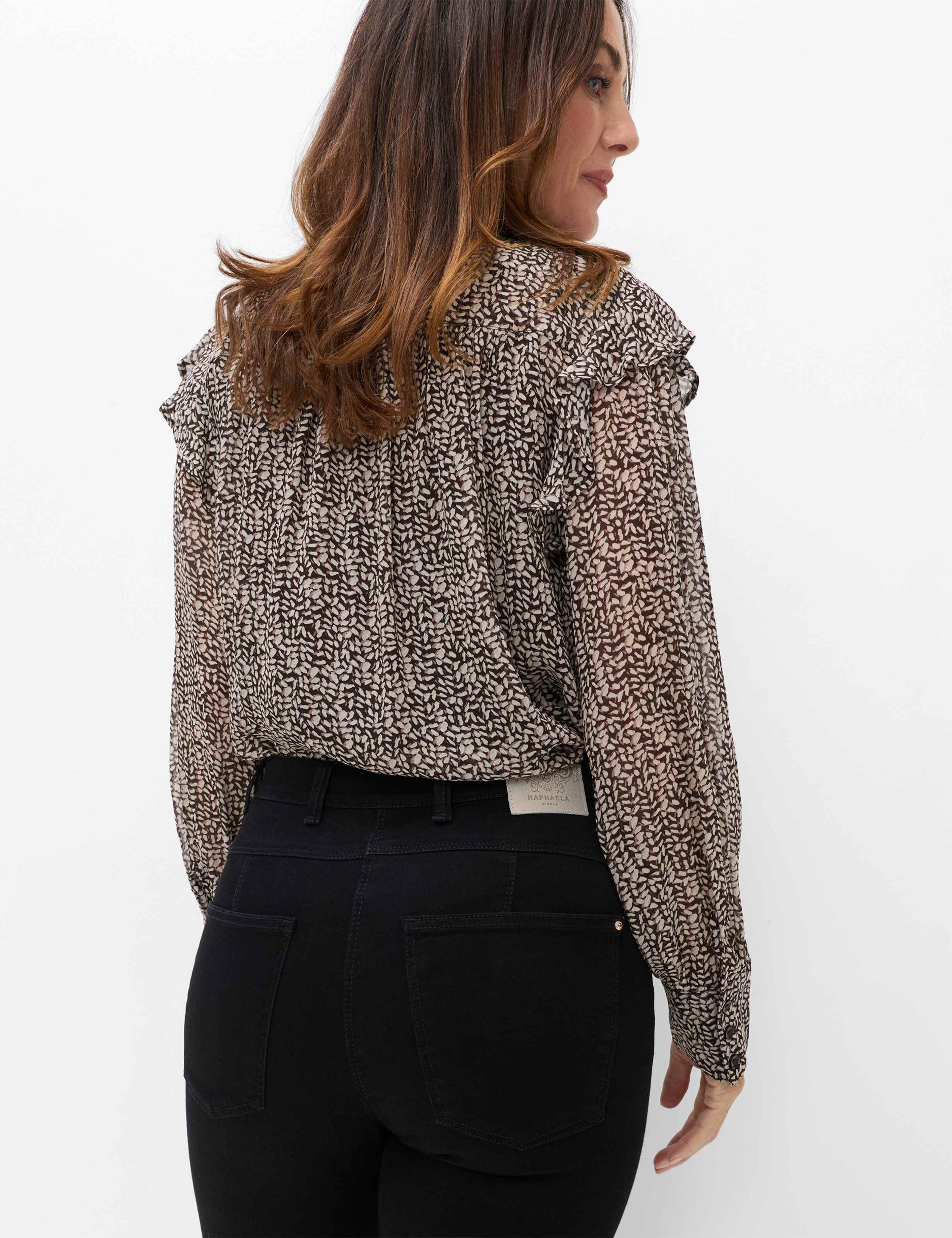 Femme Style LUCA Denim Noir  Détail 1