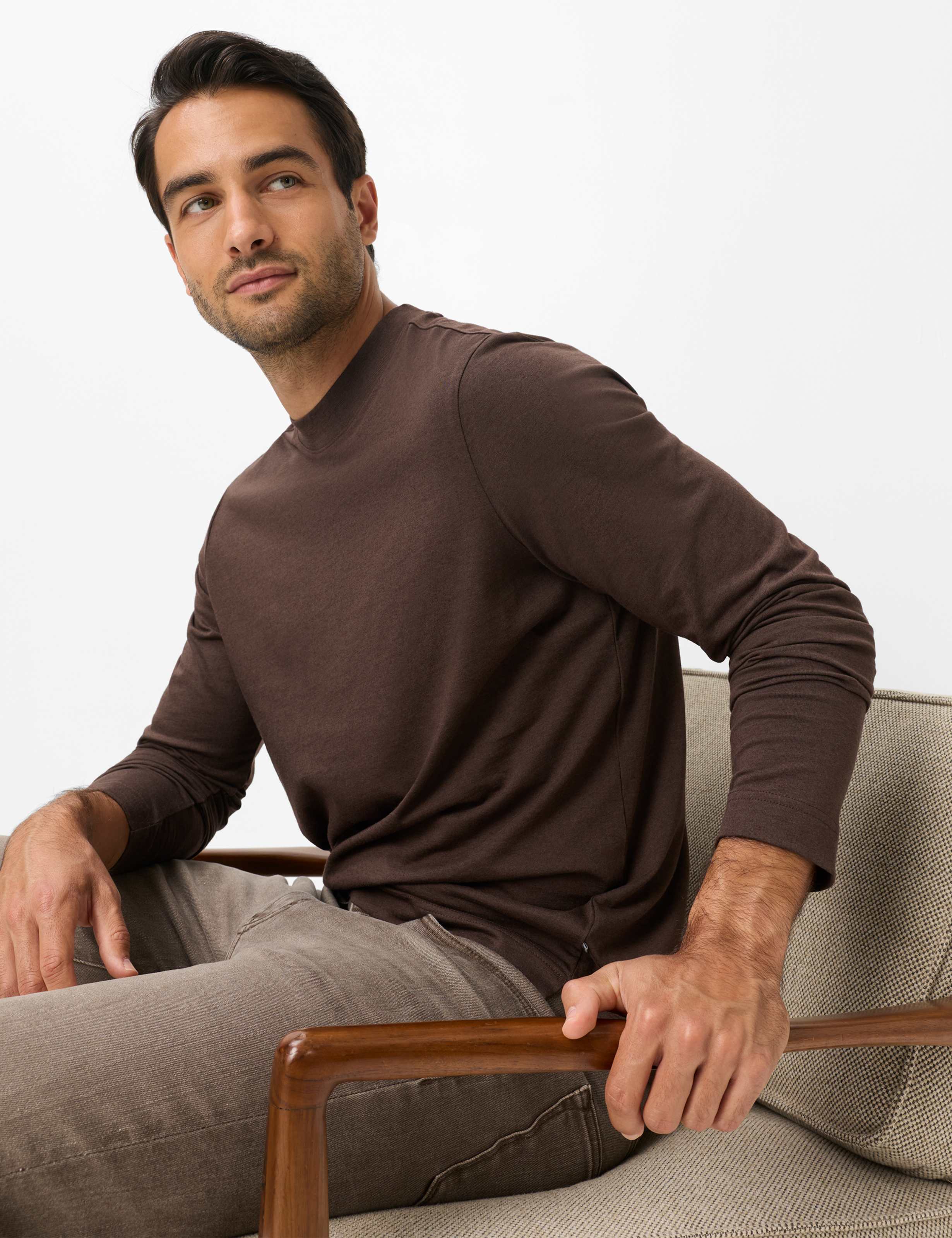 Herren Style TIMON Dunkelbraun  Detail 1