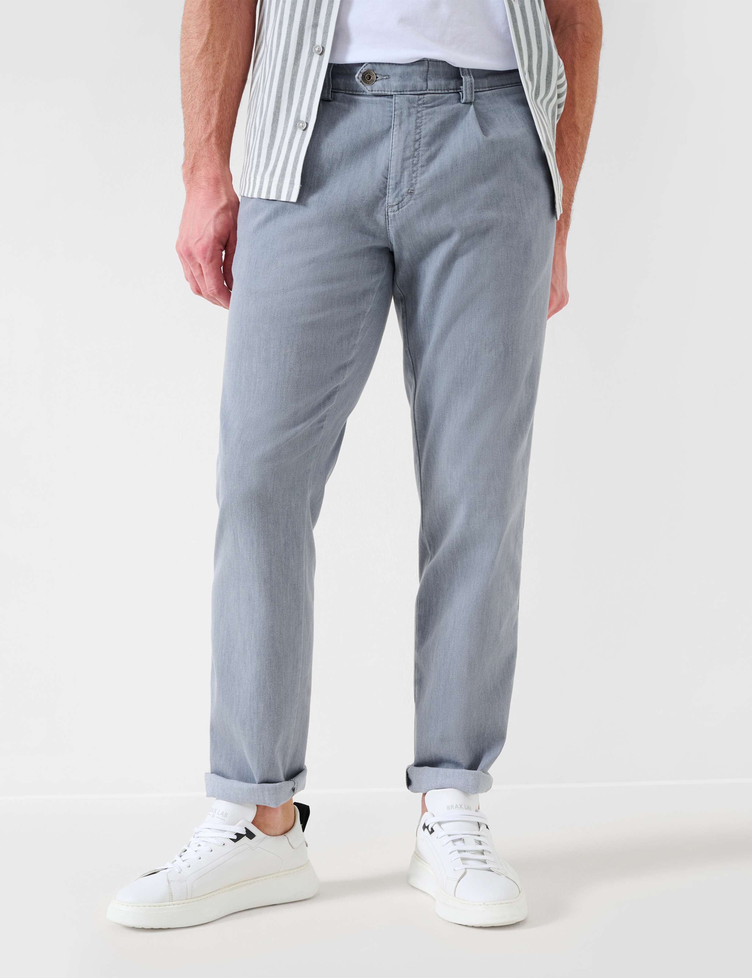 Men Style MIKE GREY Regular Fit Model Front