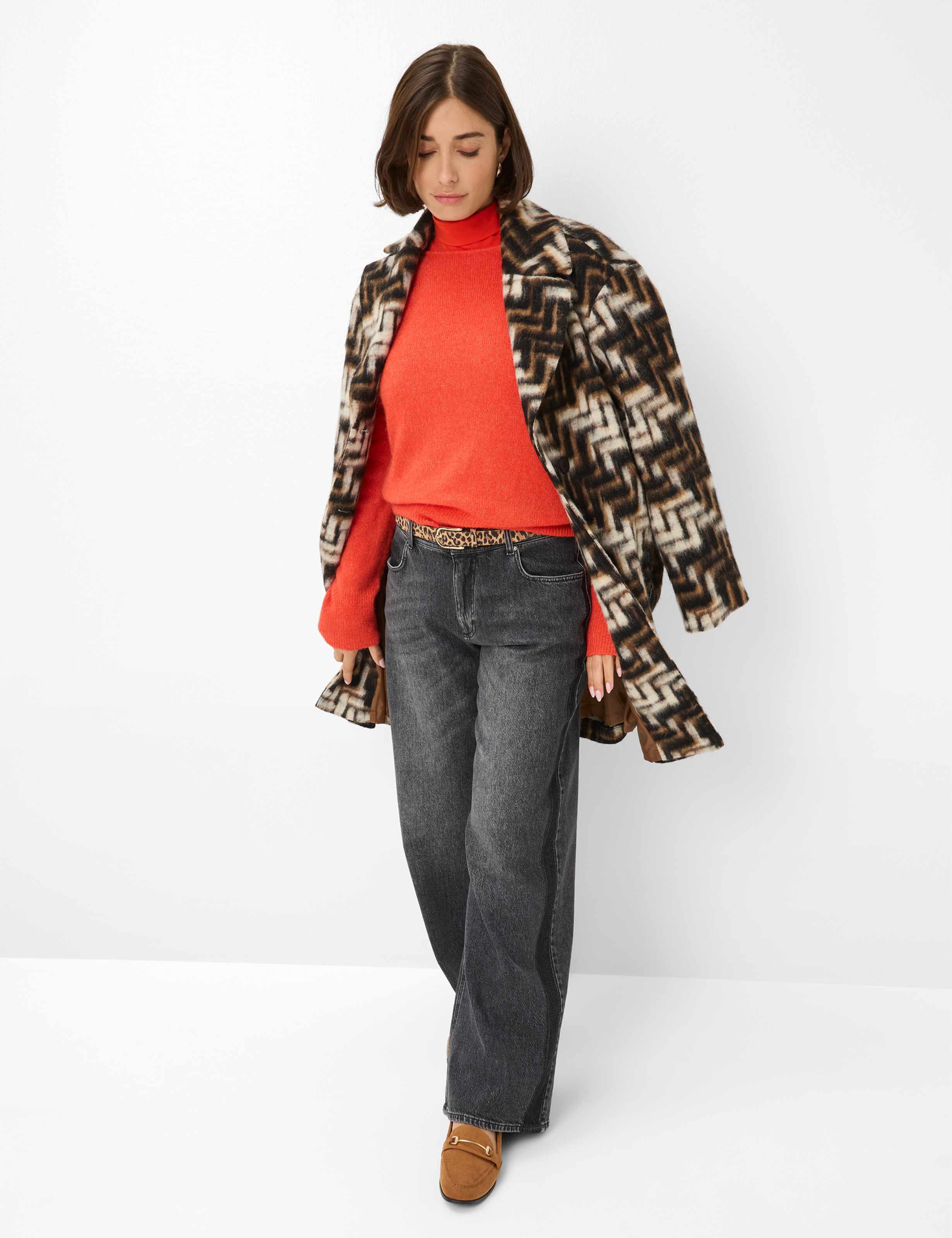Damen Style LISA Hellrot  Model Outfit
